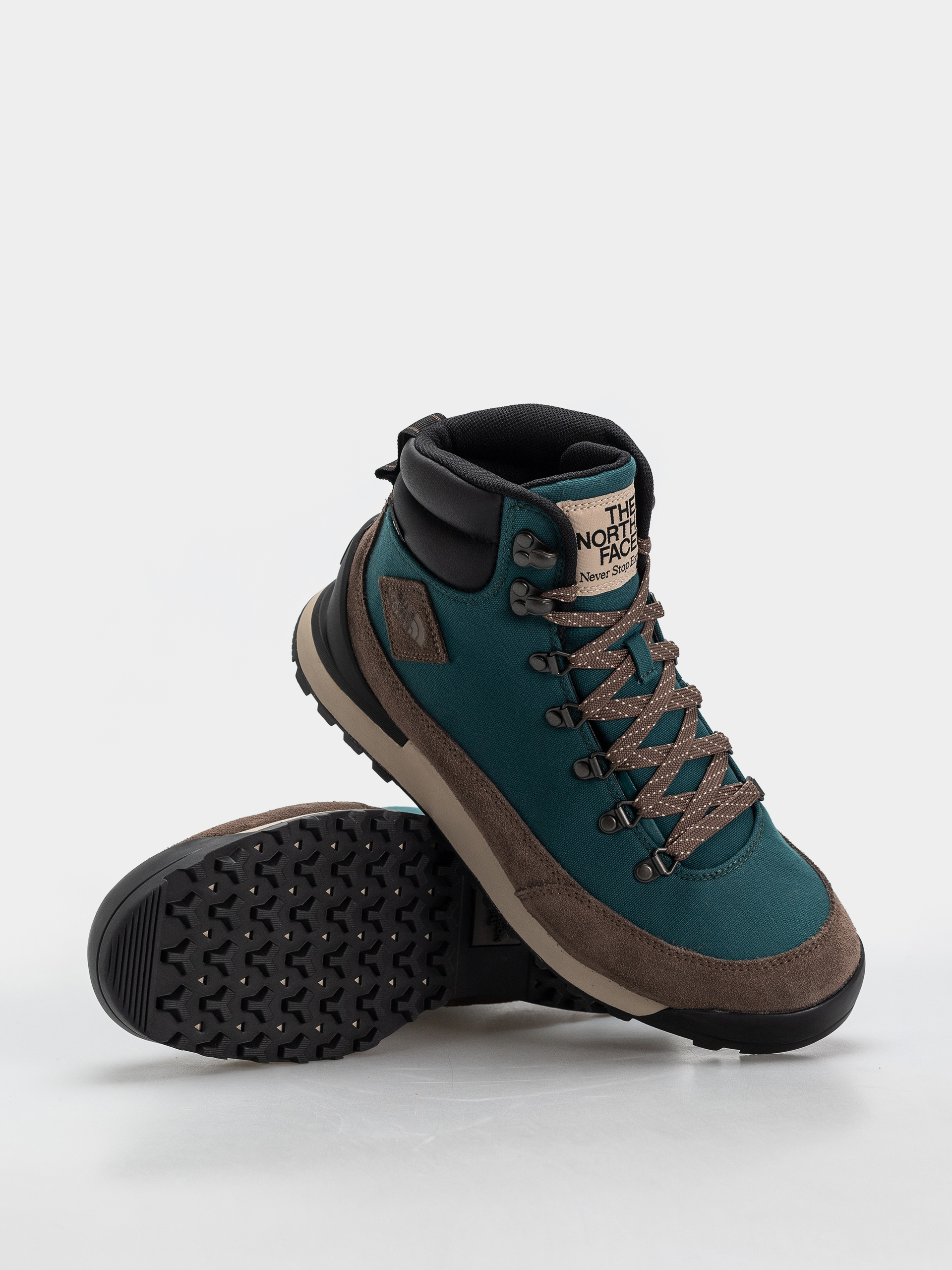 Boty The North Face Back To Berkeley Iv Textile Wp (pacific teal/smokey bro)
