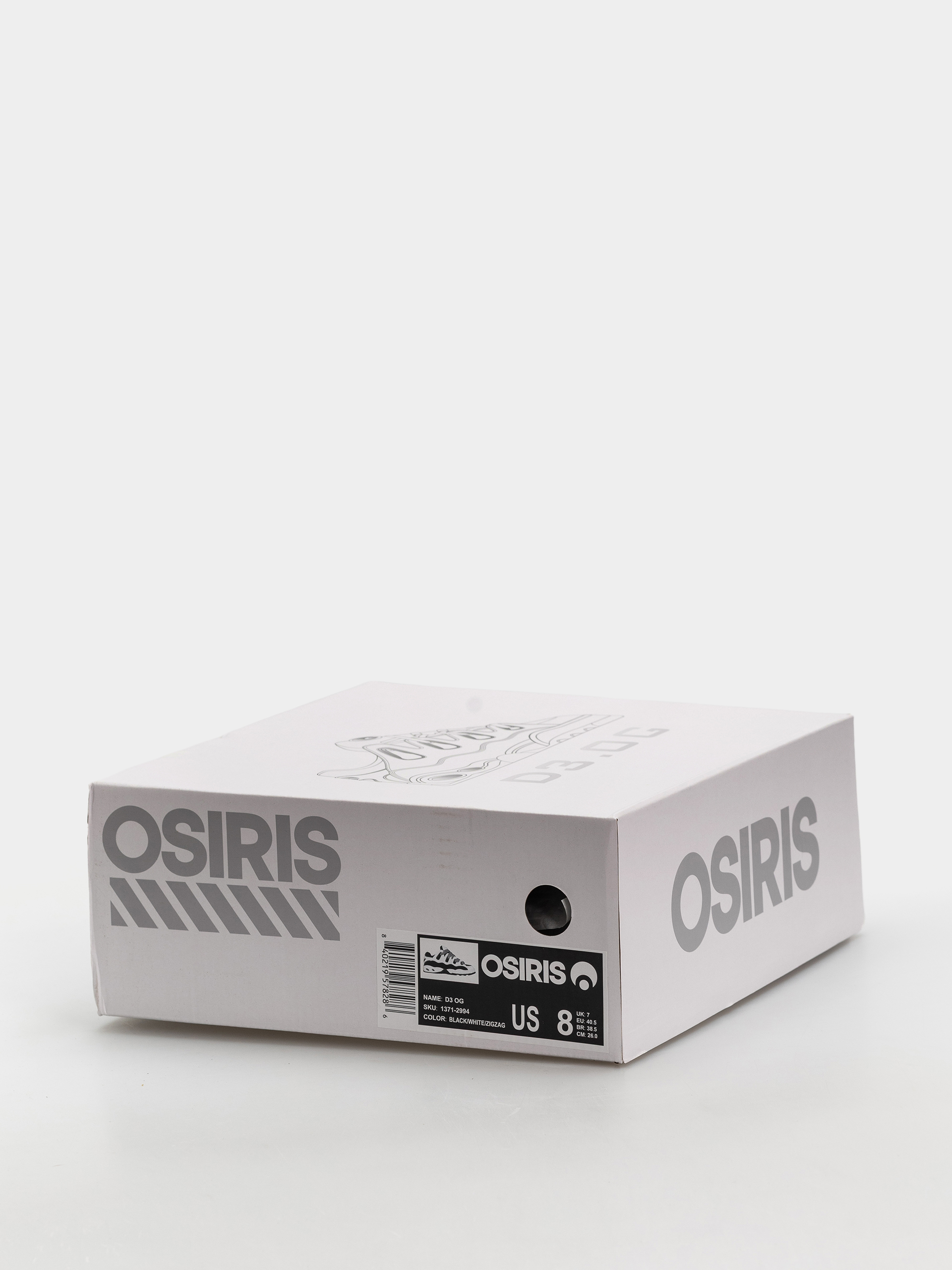 Boty Osiris D3 OG (black/white/zigzag)