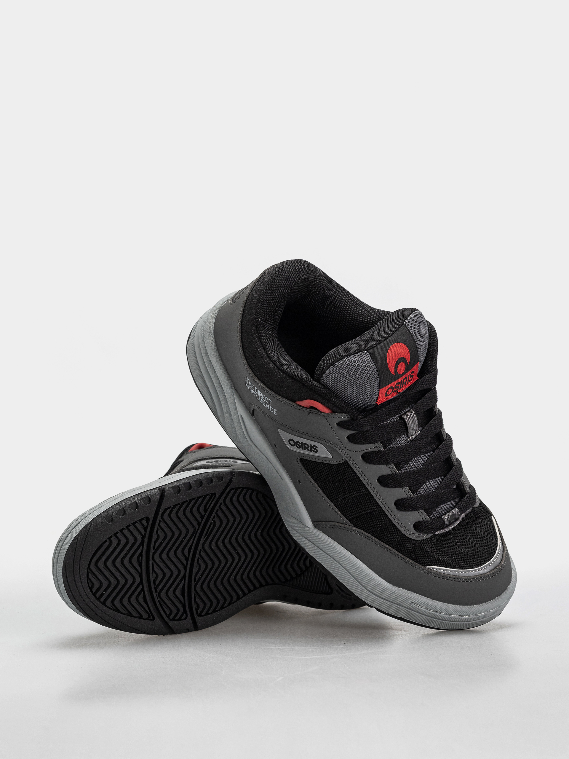 Boty Osiris Flux (charcoal/black/red)