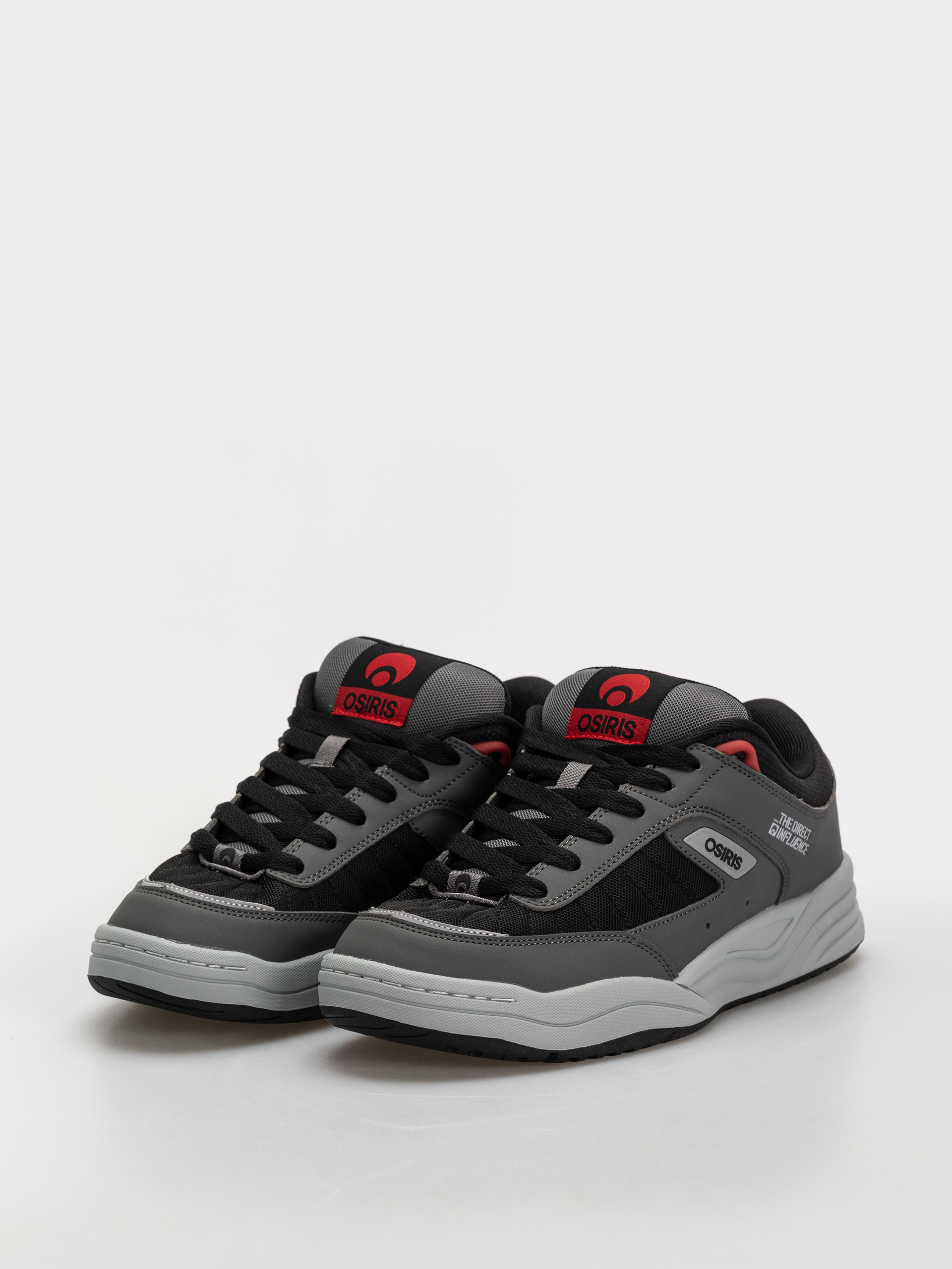 Boty Osiris Flux (charcoal/black/red)