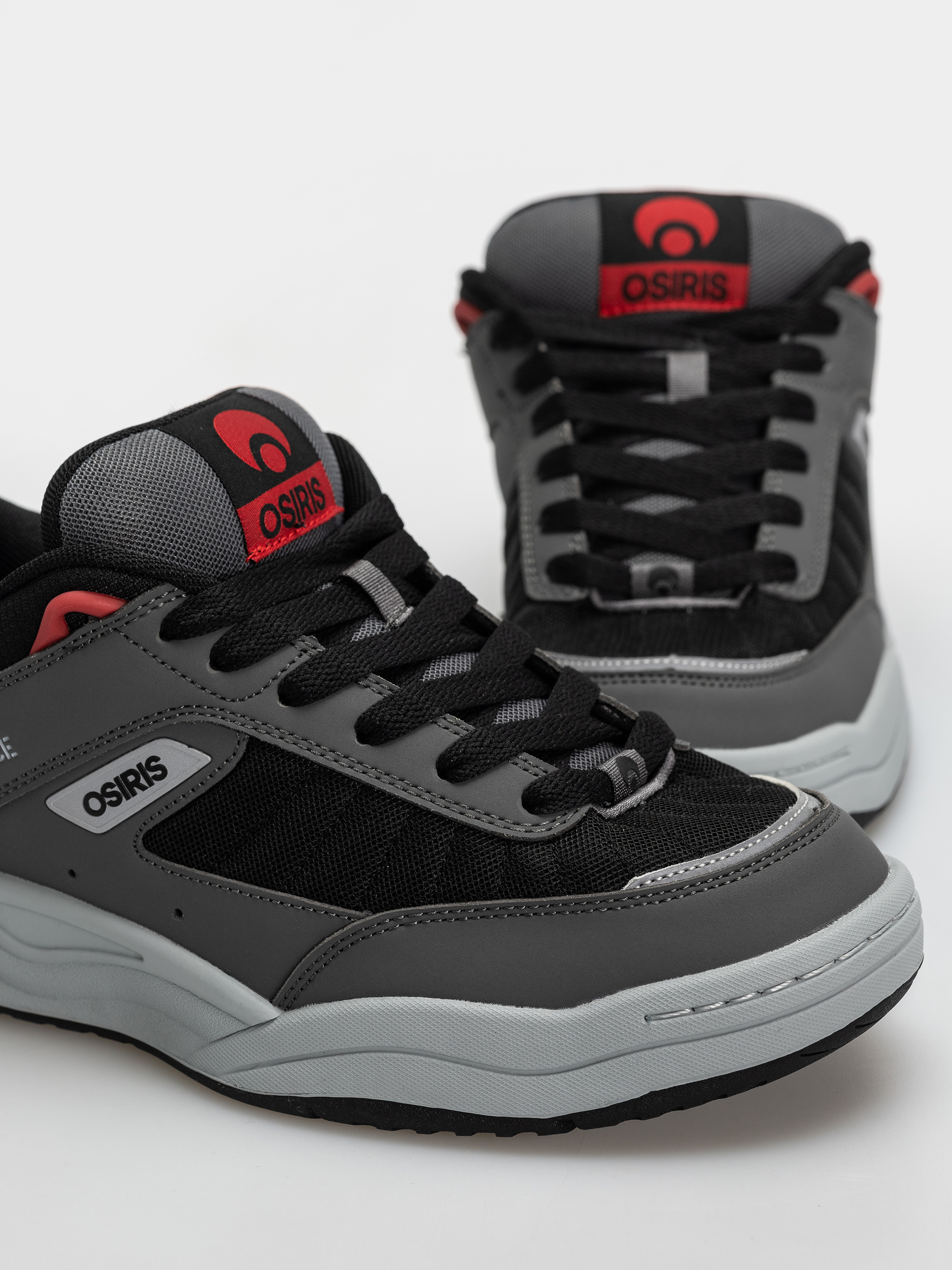 Boty Osiris Flux (charcoal/black/red)