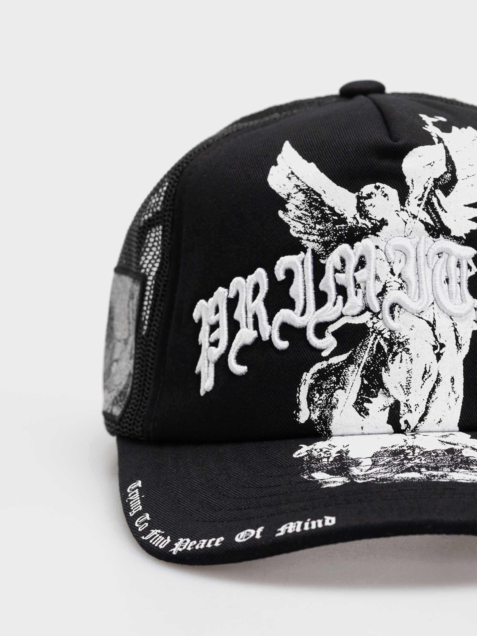 Kšiltovka  Primitive Century Trucker (black)