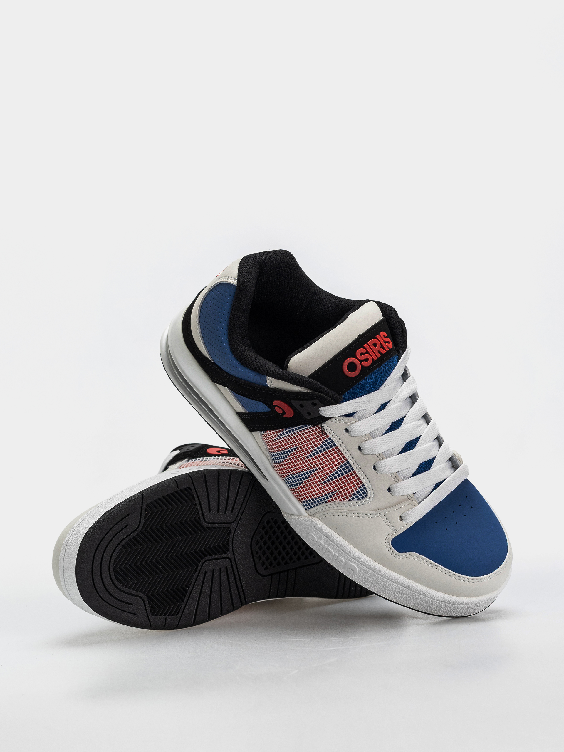 Boty Osiris Pixel (bone/blue/orange)