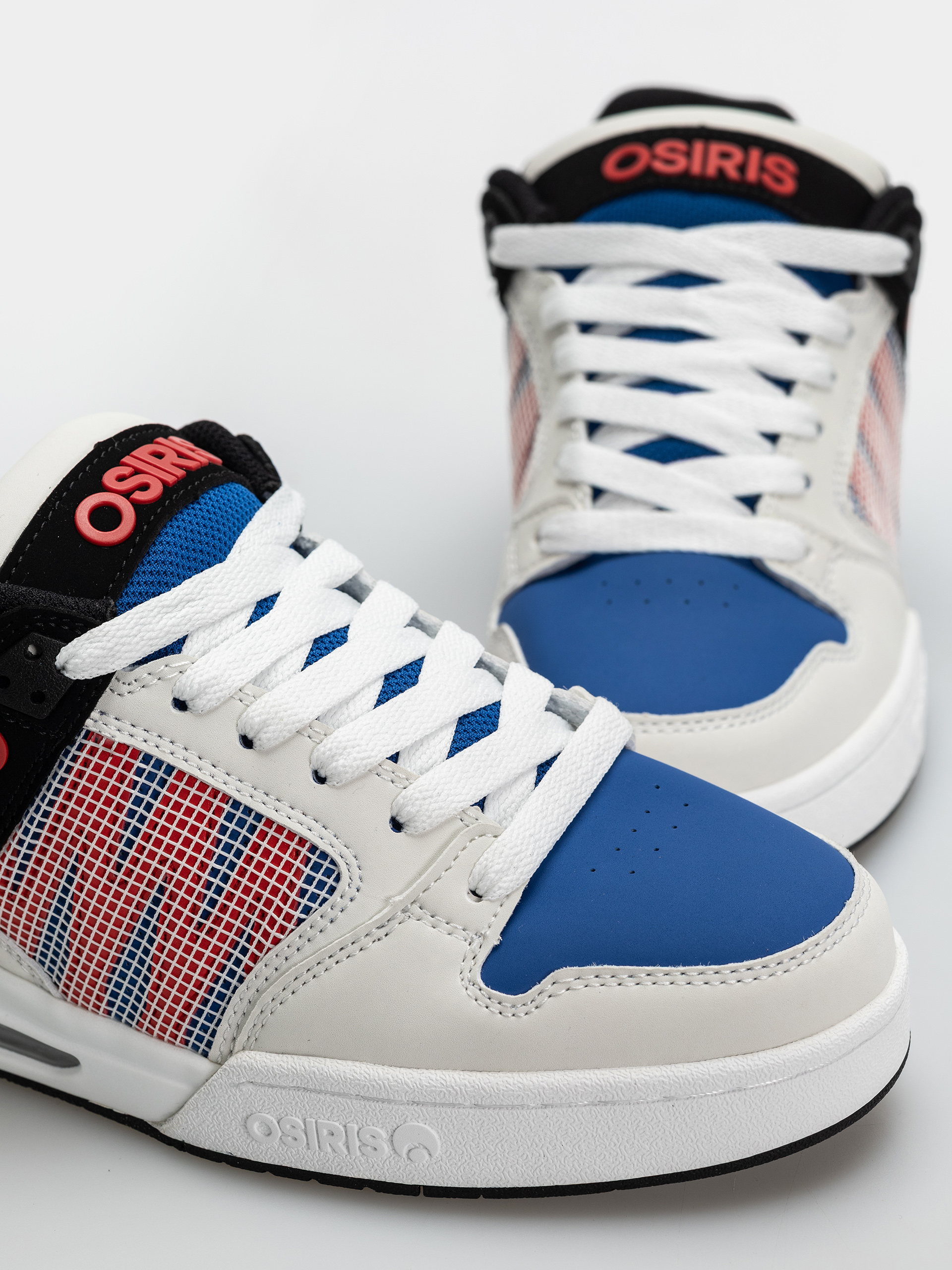 Boty Osiris Pixel (bone/blue/orange)