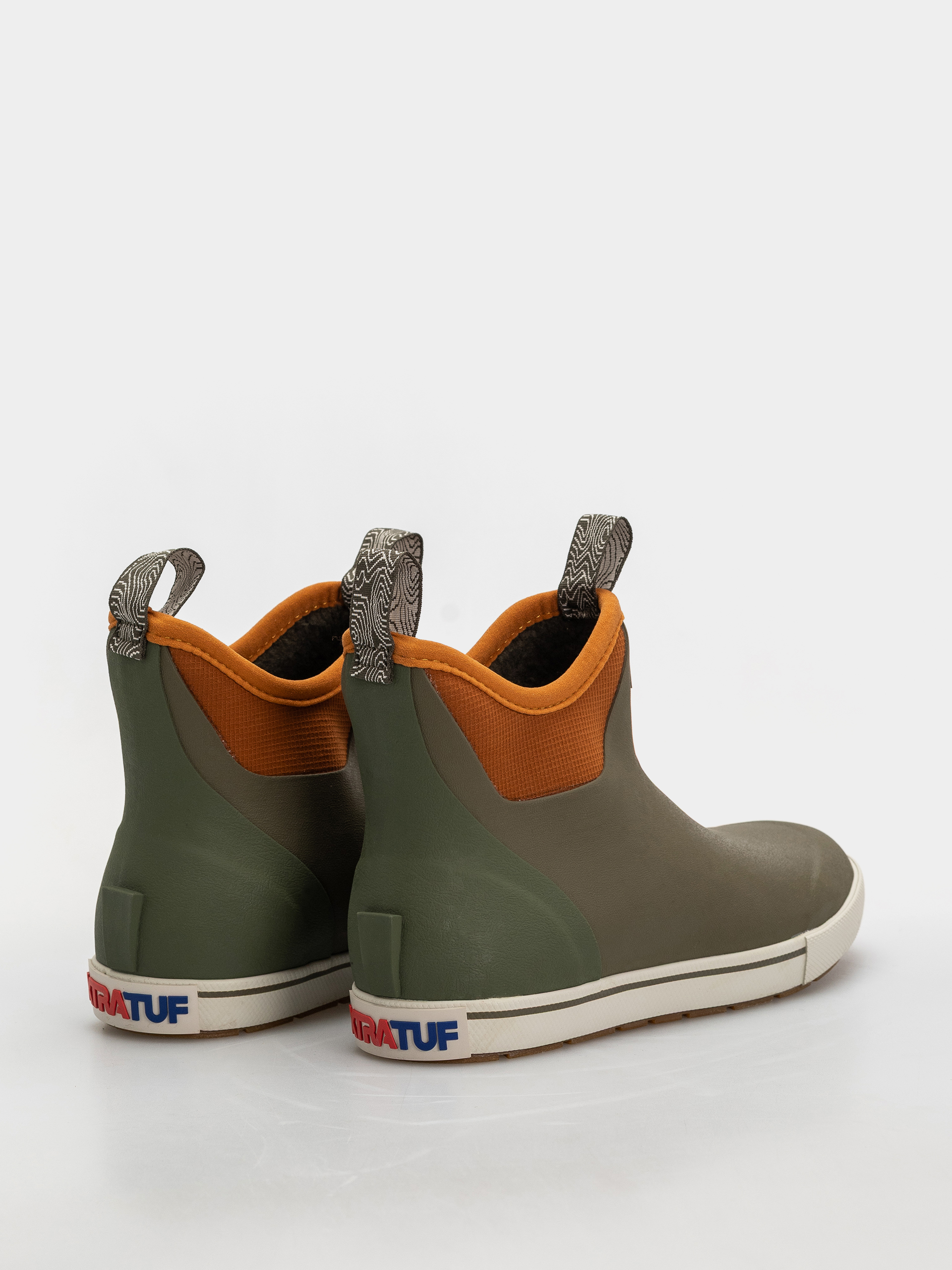 Boty Xtratuf Camp Collection Ankle Deck Boot (dark olive spice)