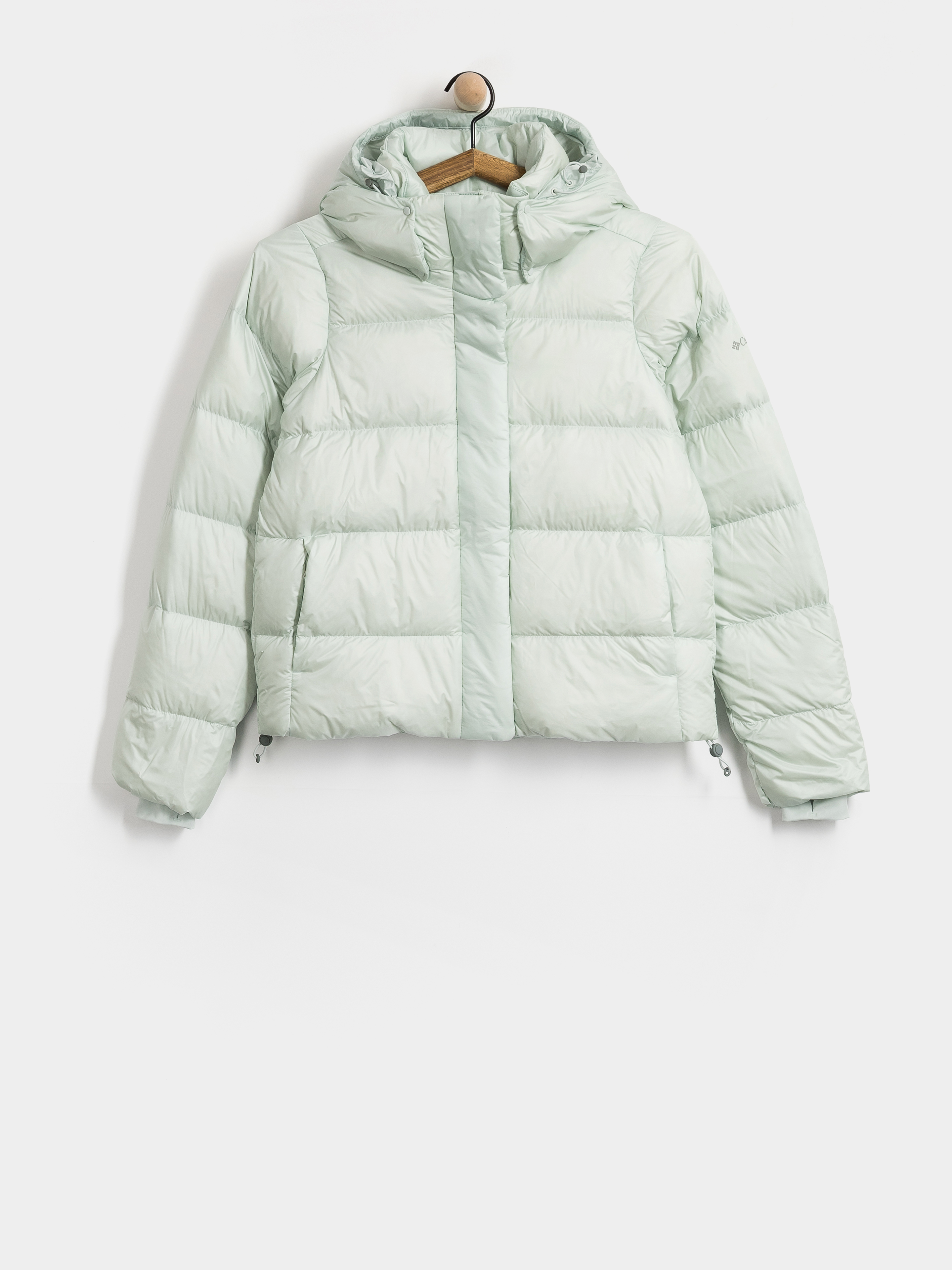 Bunda Columbia Amaze Puff Hooded Wmn (tea light pearl)