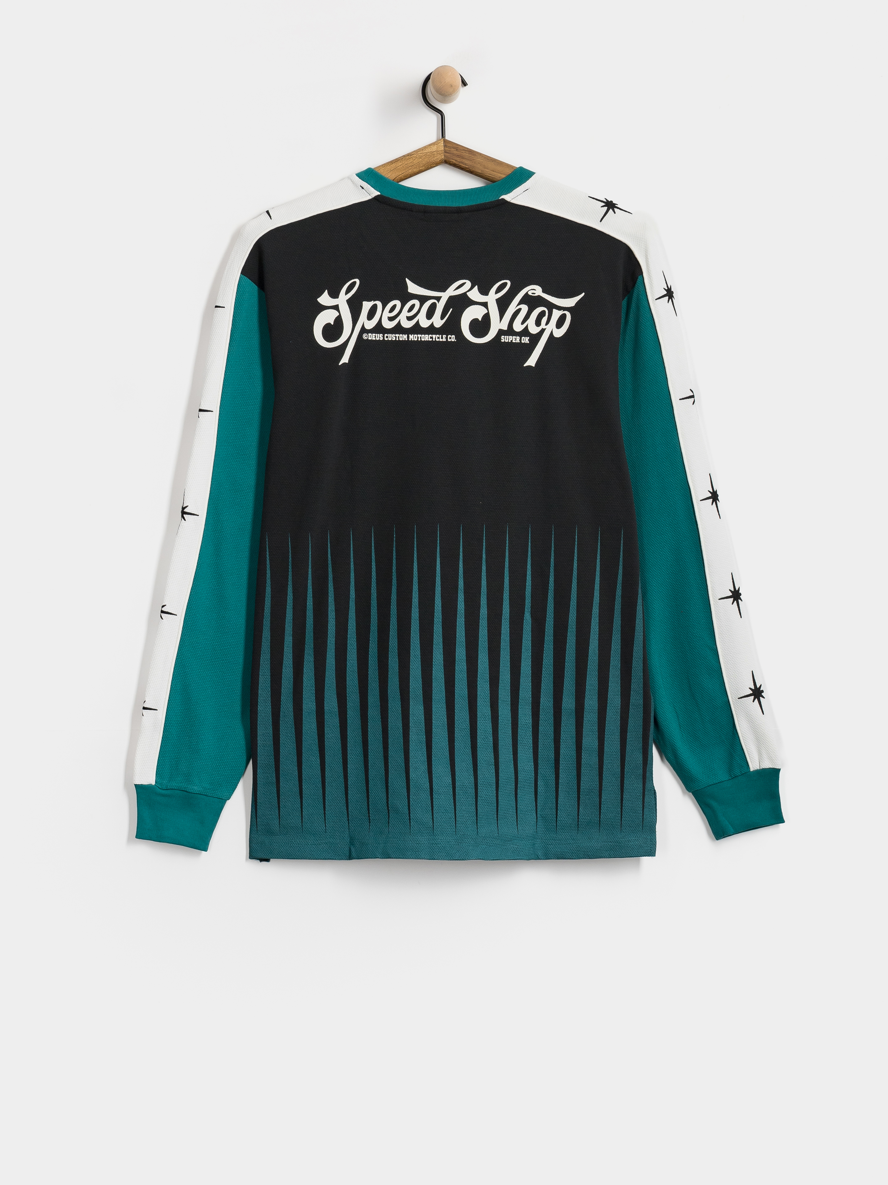 Triko Deus Ex Machina Trife Life Moto Jersey (black)