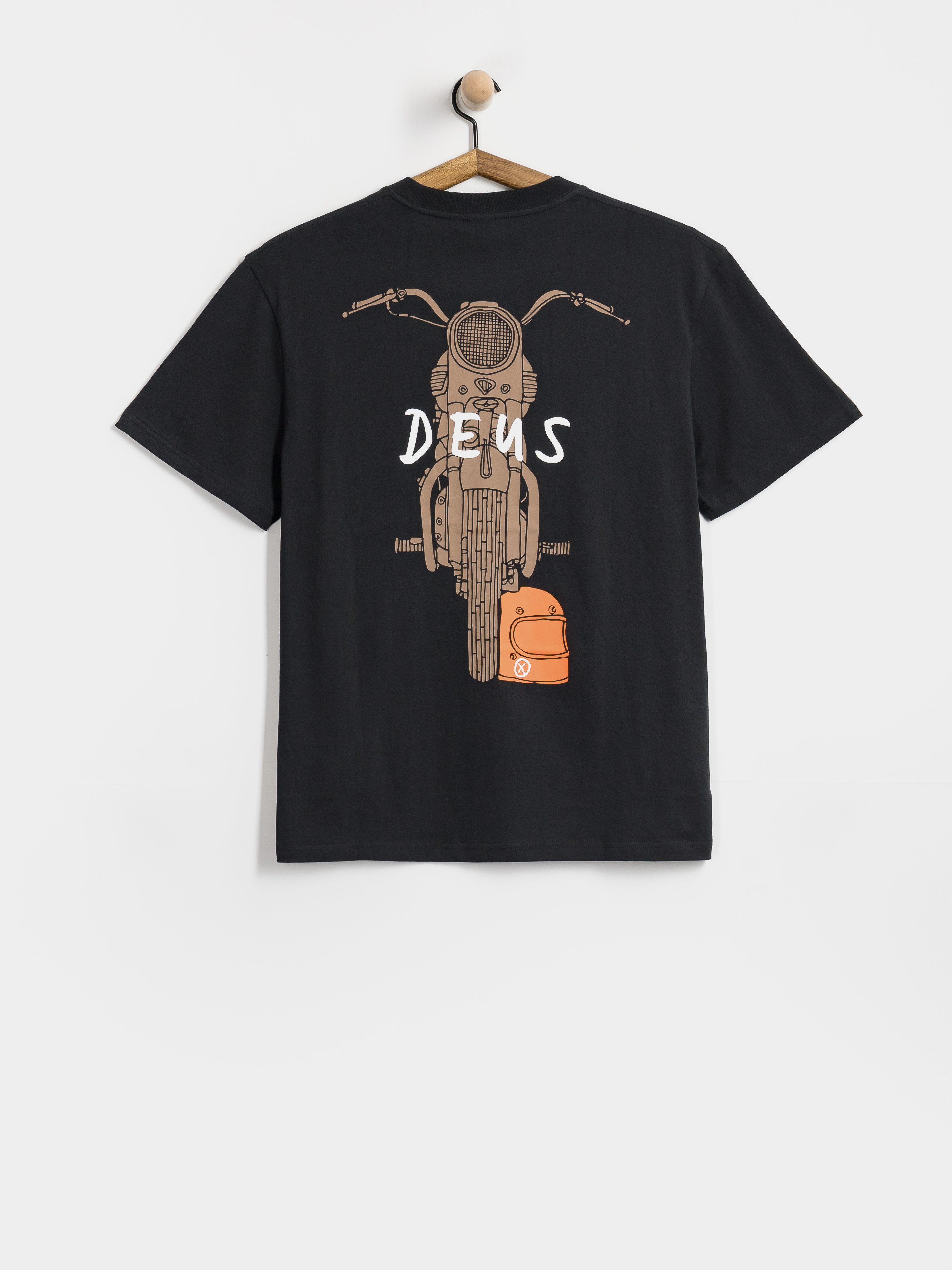Tričko Deus Ex Machina Frontage (black)