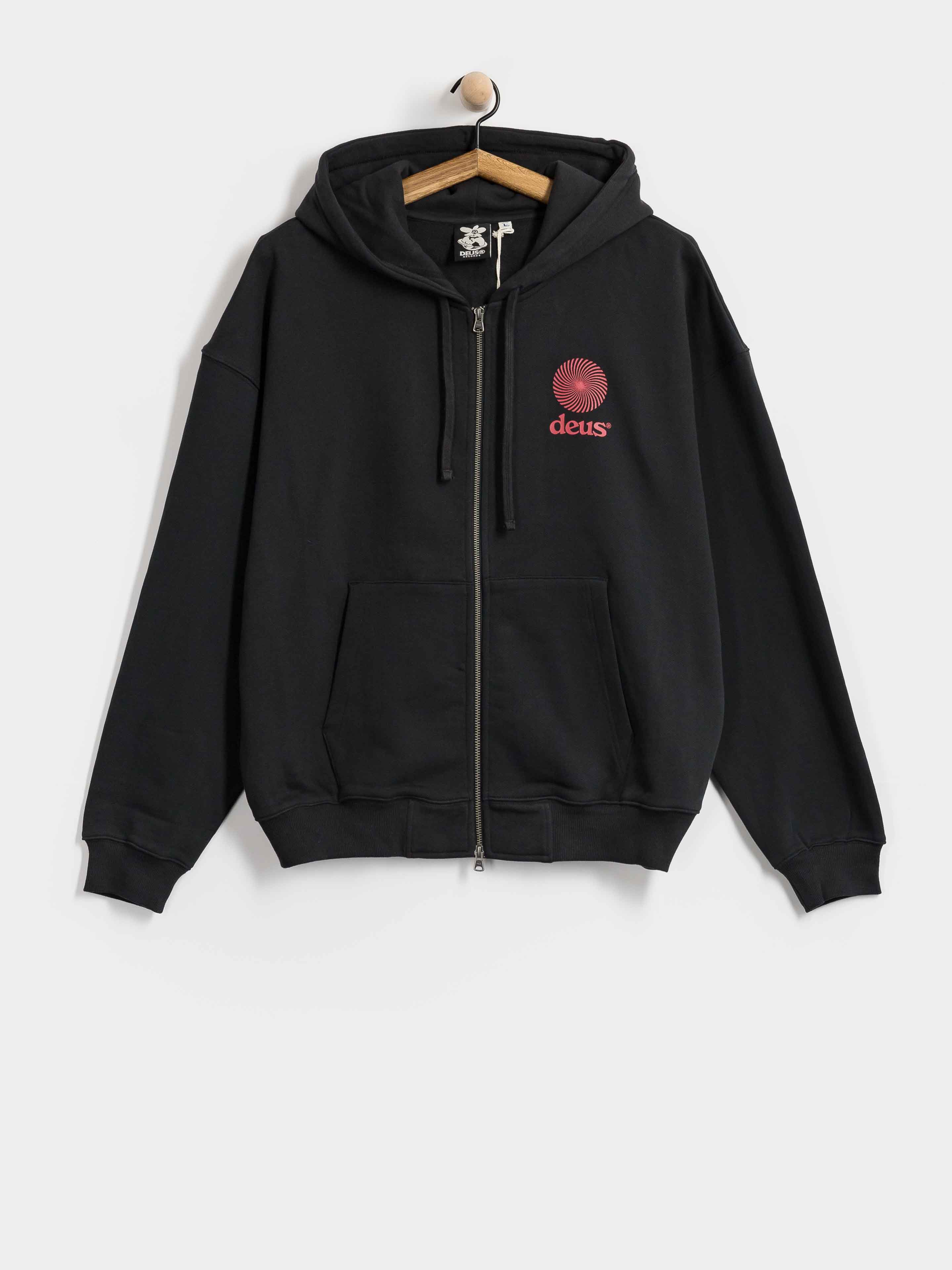 Mikina s kapucí Deus Ex Machina Strata ZHD (black)