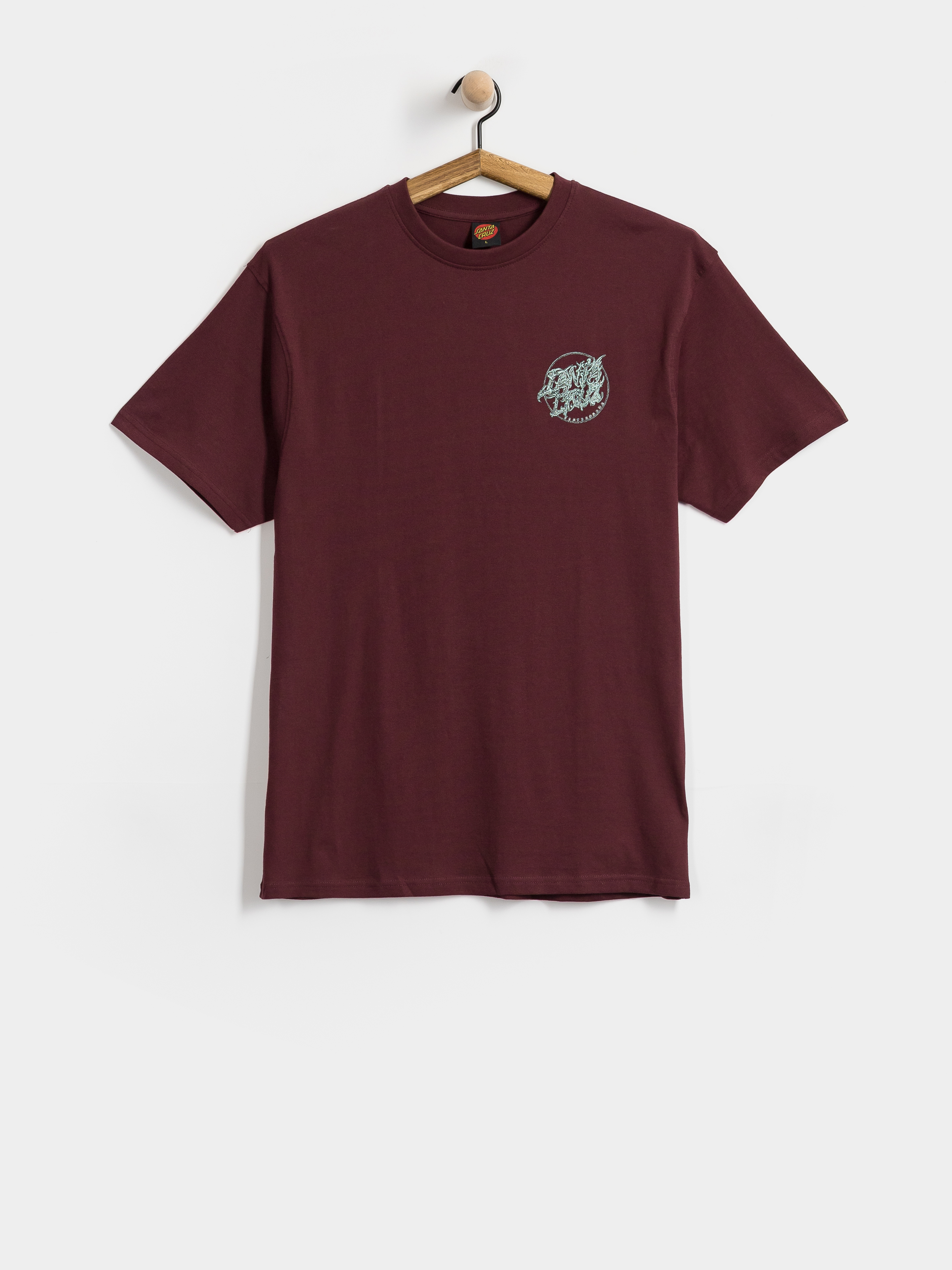 Tričko Santa Cruz Scourge Dot (dark plum)
