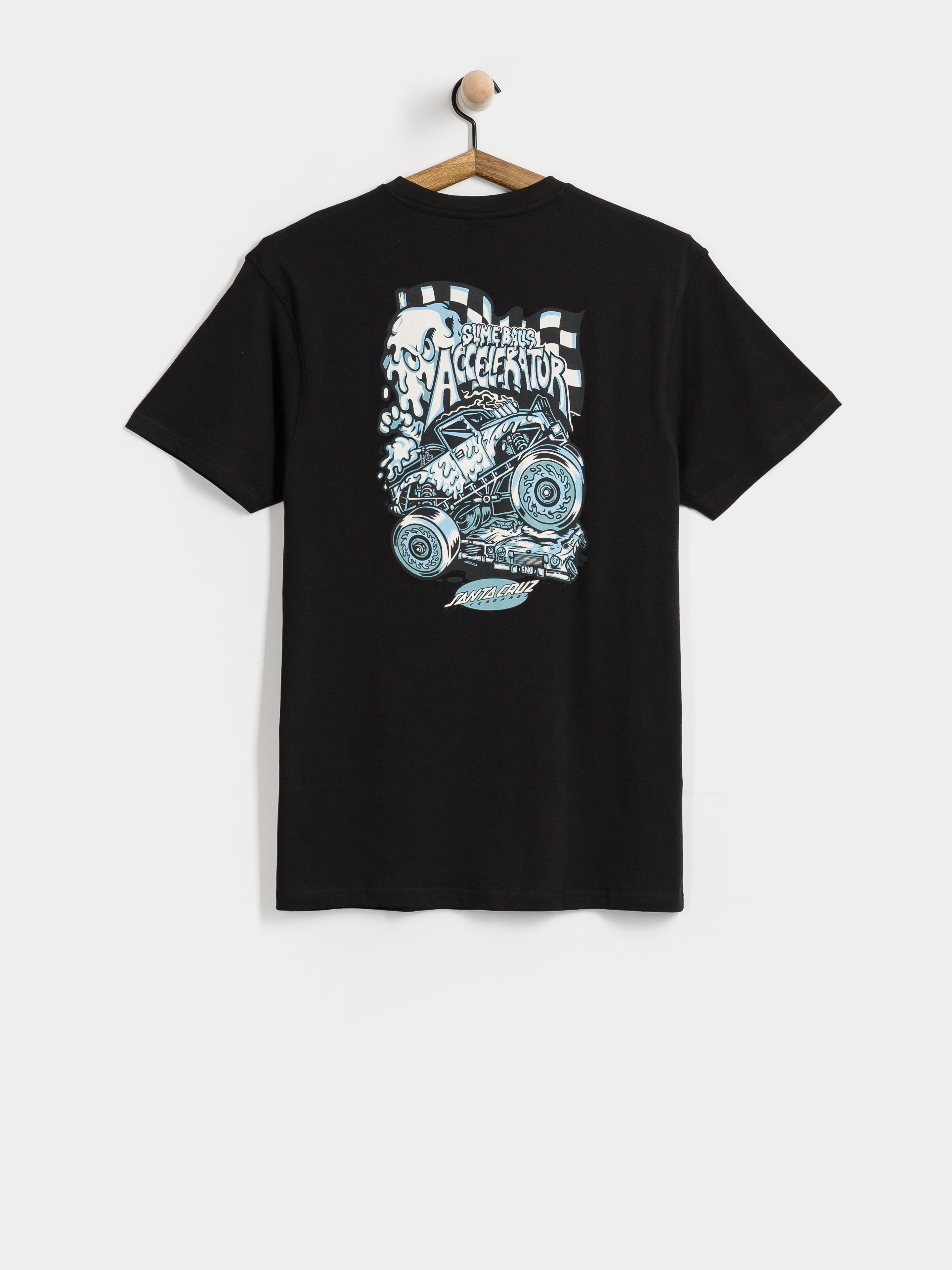 Tričko Santa Cruz Slime Balls Accelerator (black)
