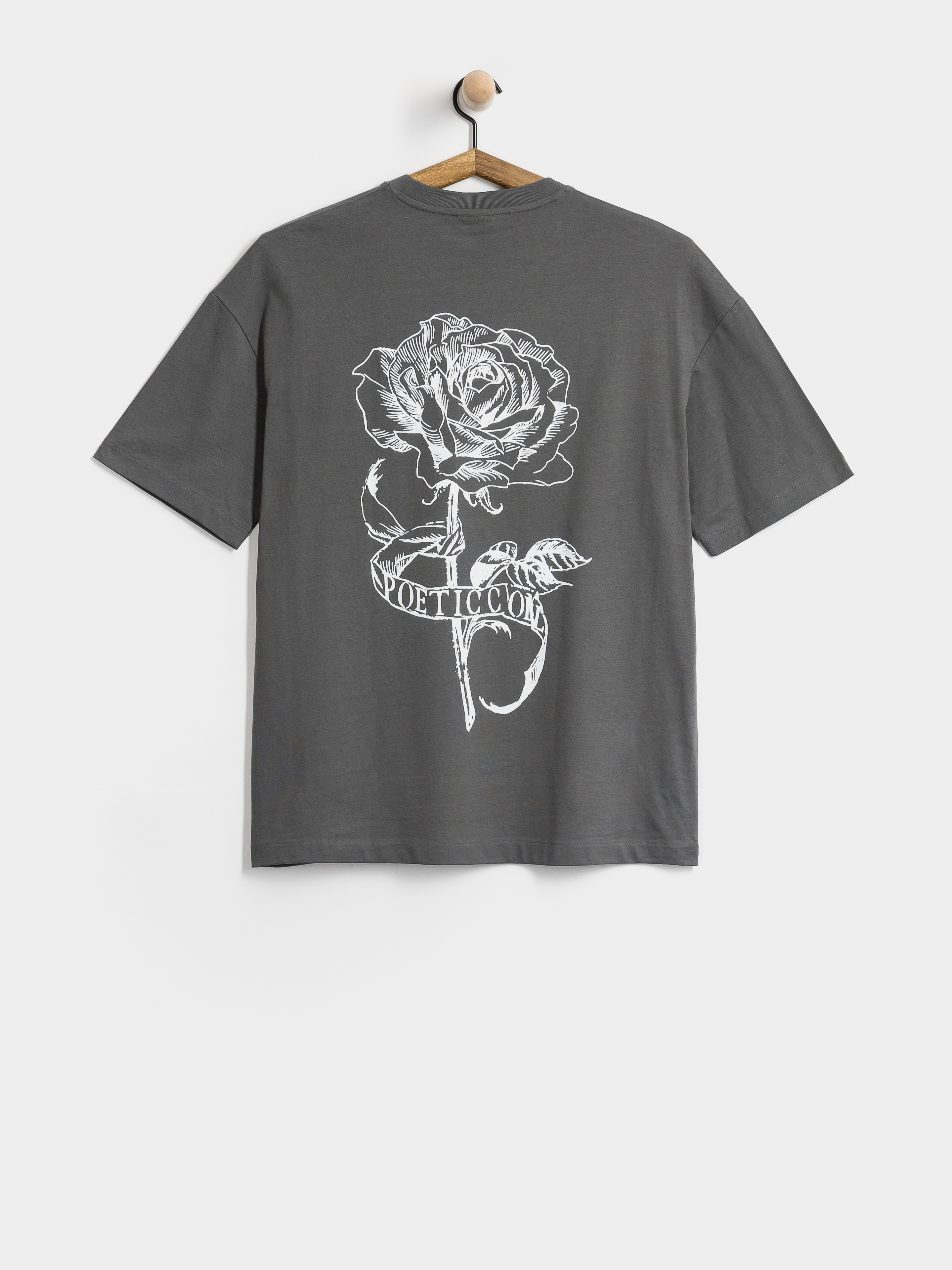Tričko Poetic Collective Thinking About You (iron grey)