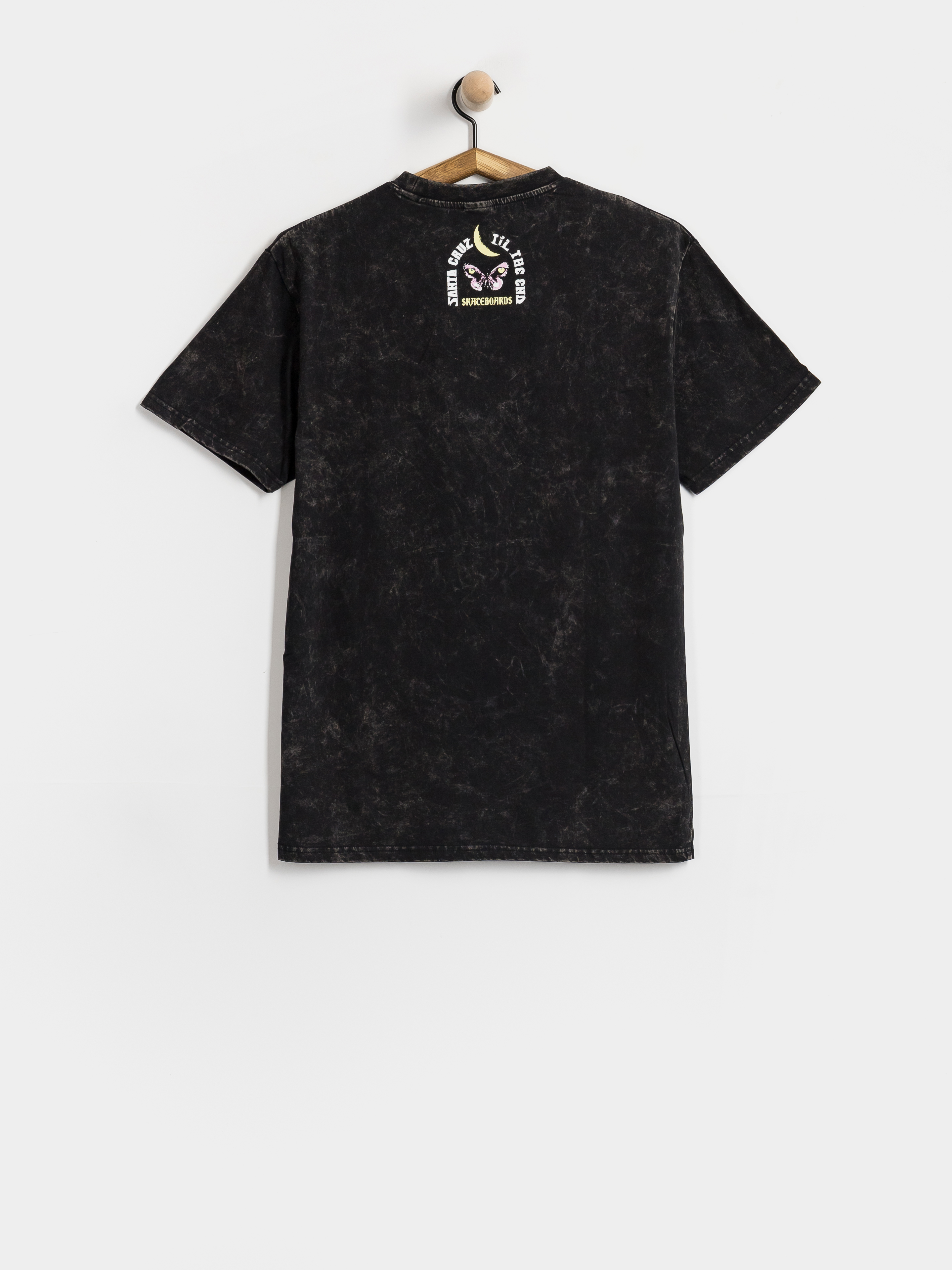 Tričko Santa Cruz Night Visions Wmn (black acid wash)