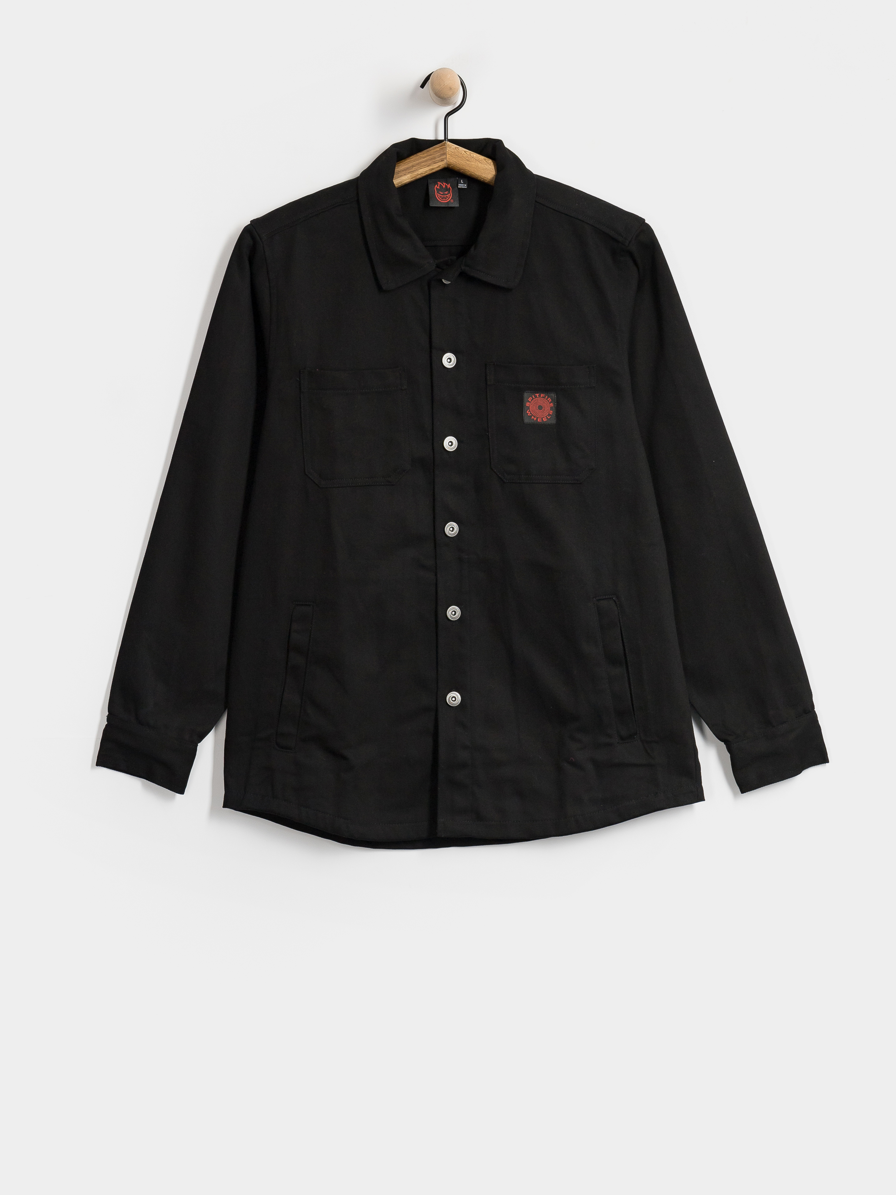 Košile Spitfire Classic 87 Swirl Shirt (black)
