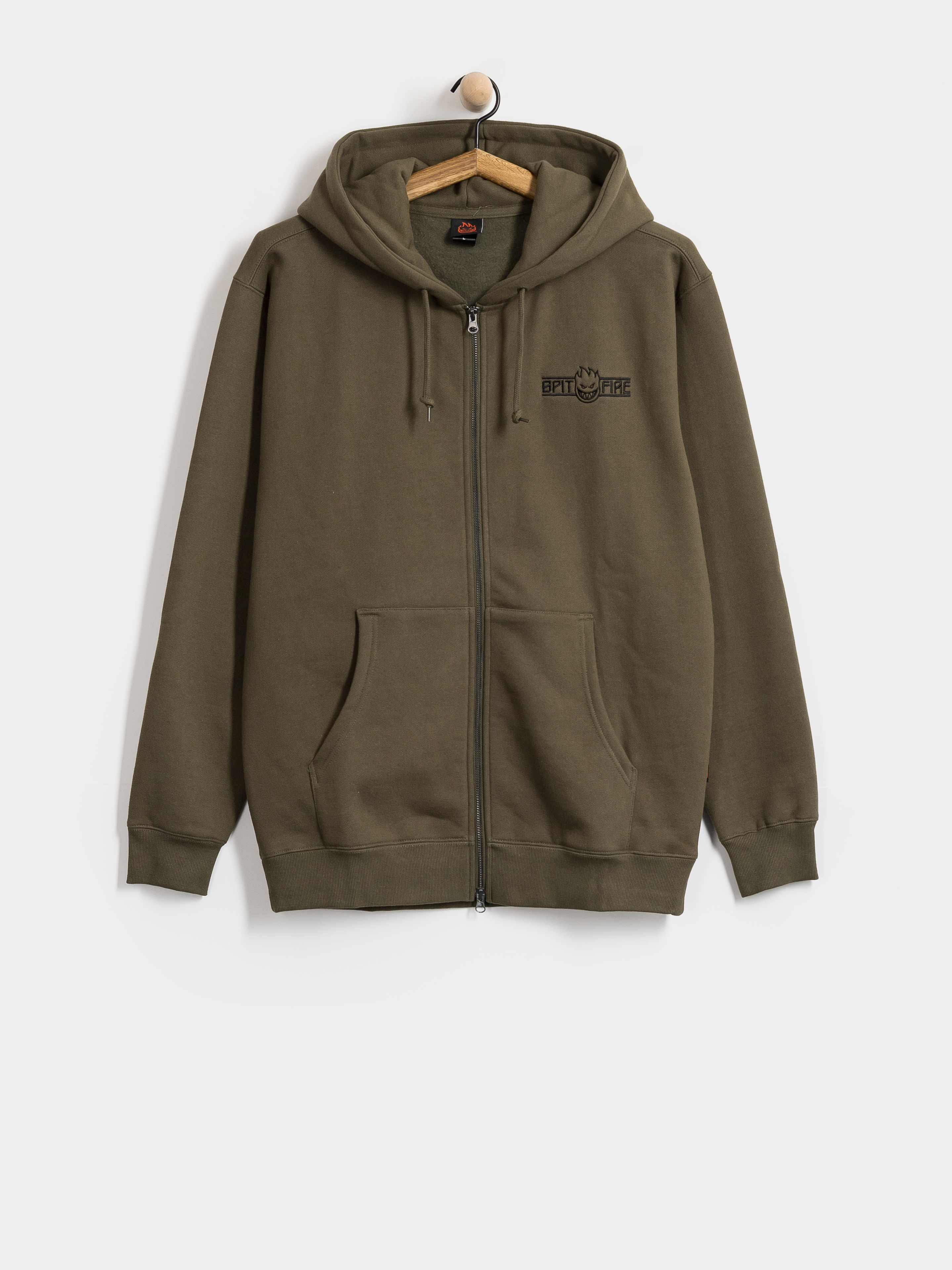 Mikina s kapucí Spitfire Ltb Arch Emb ZHD (olive)