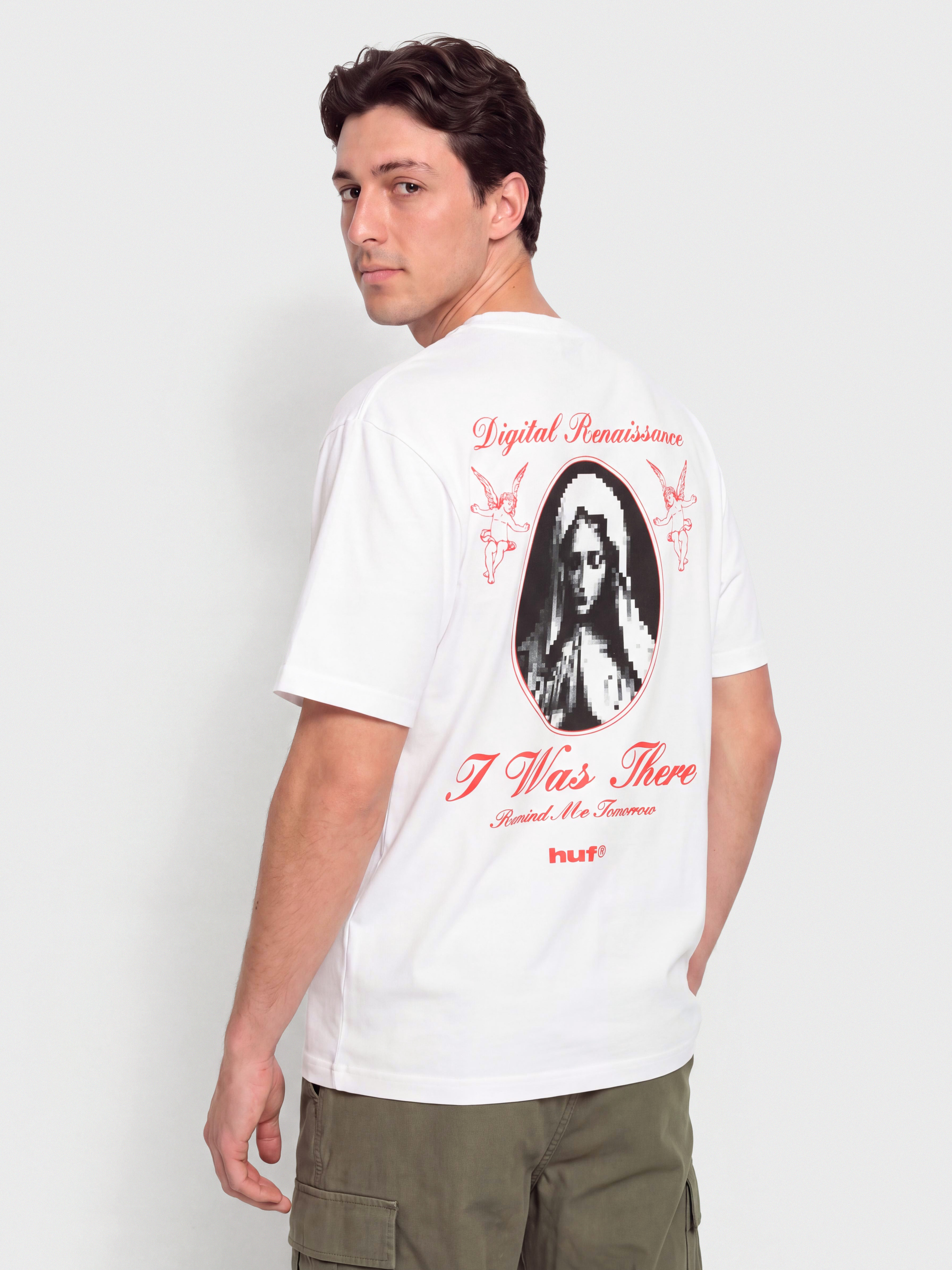 Tričko HUF Digital Renaissance (white)