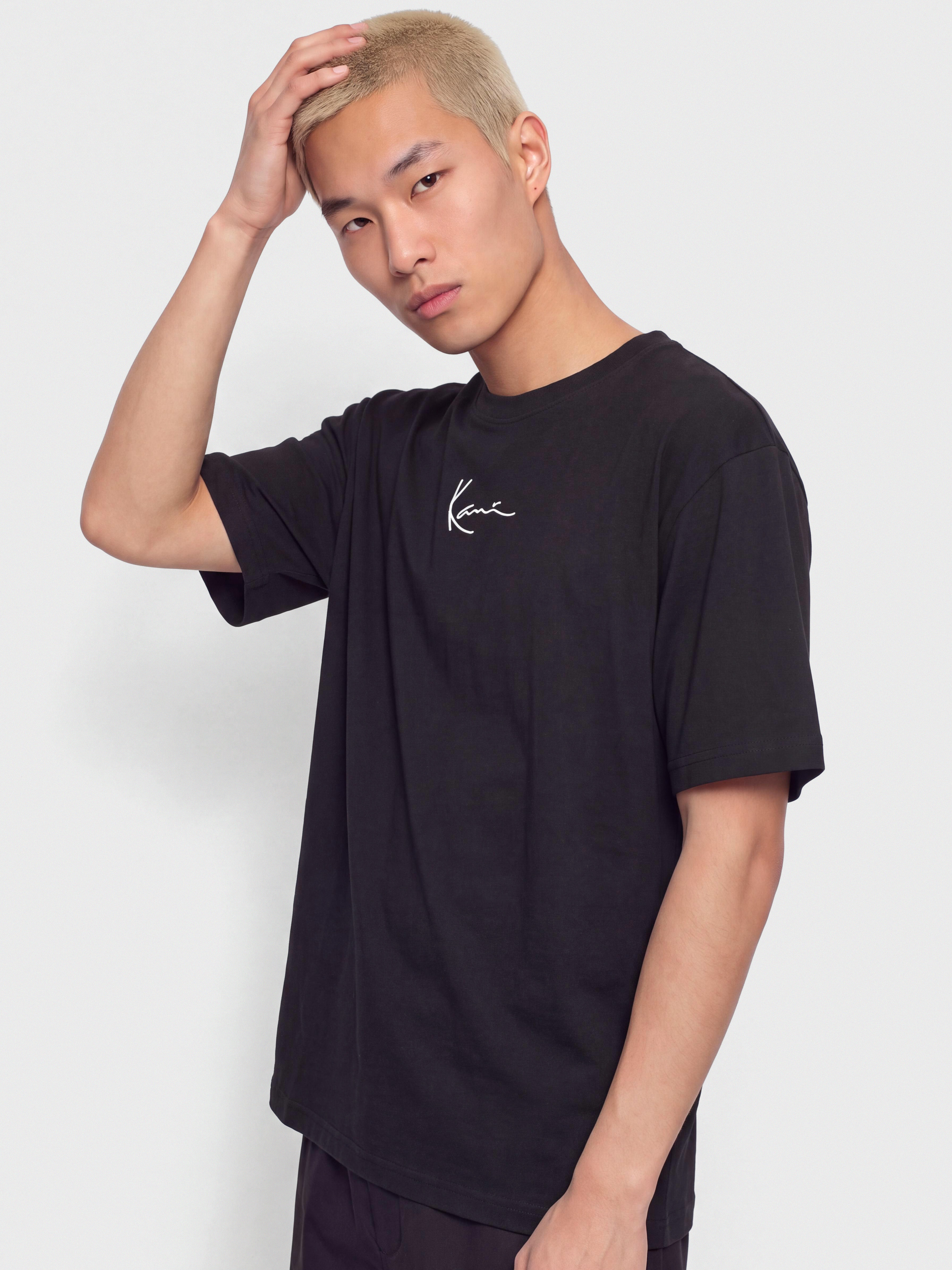 Tričko Karl Kani Small Signature (black)