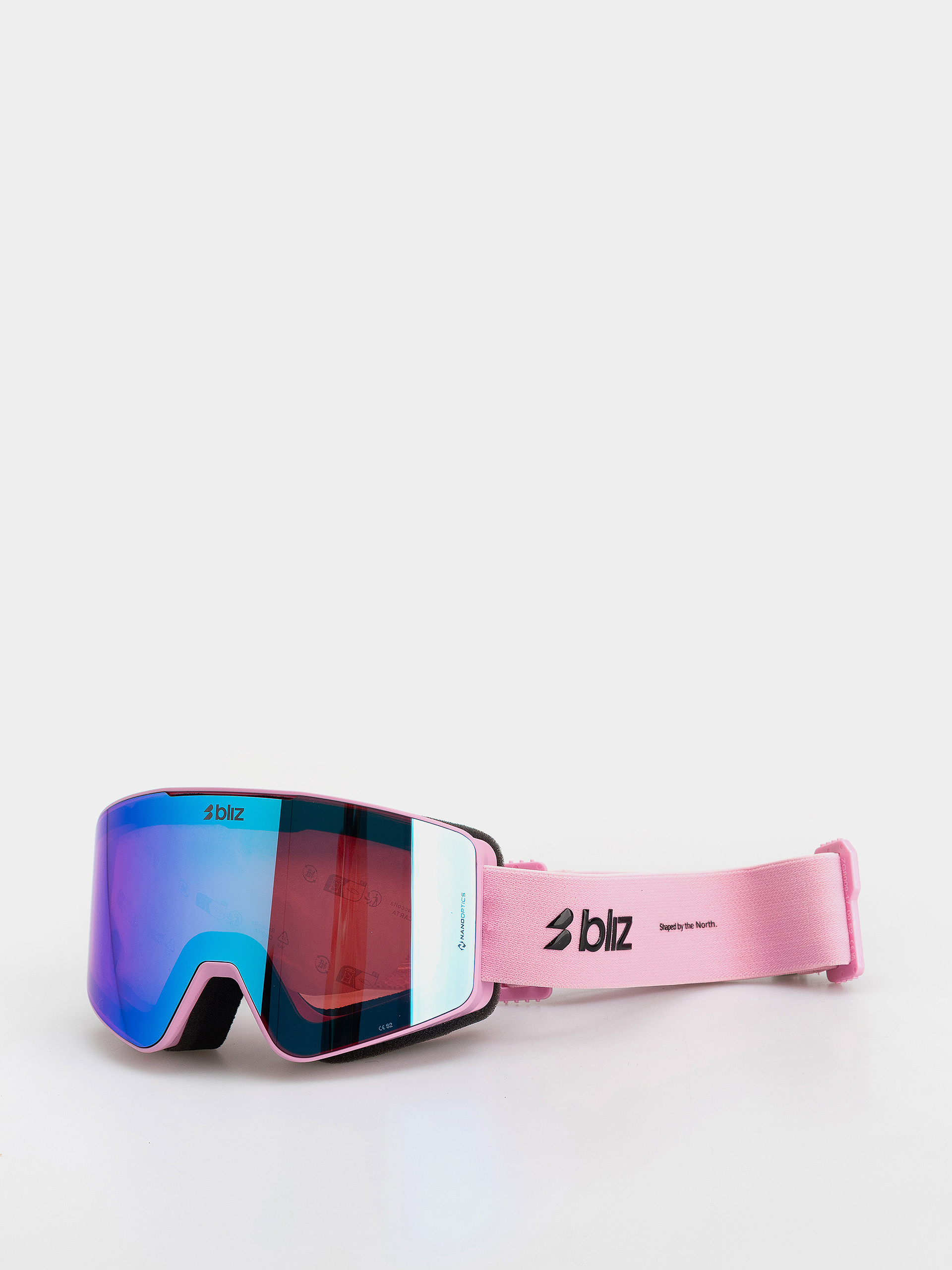 Brýle na snowboard Bliz G001S (matte pink/n o n violet&blue)