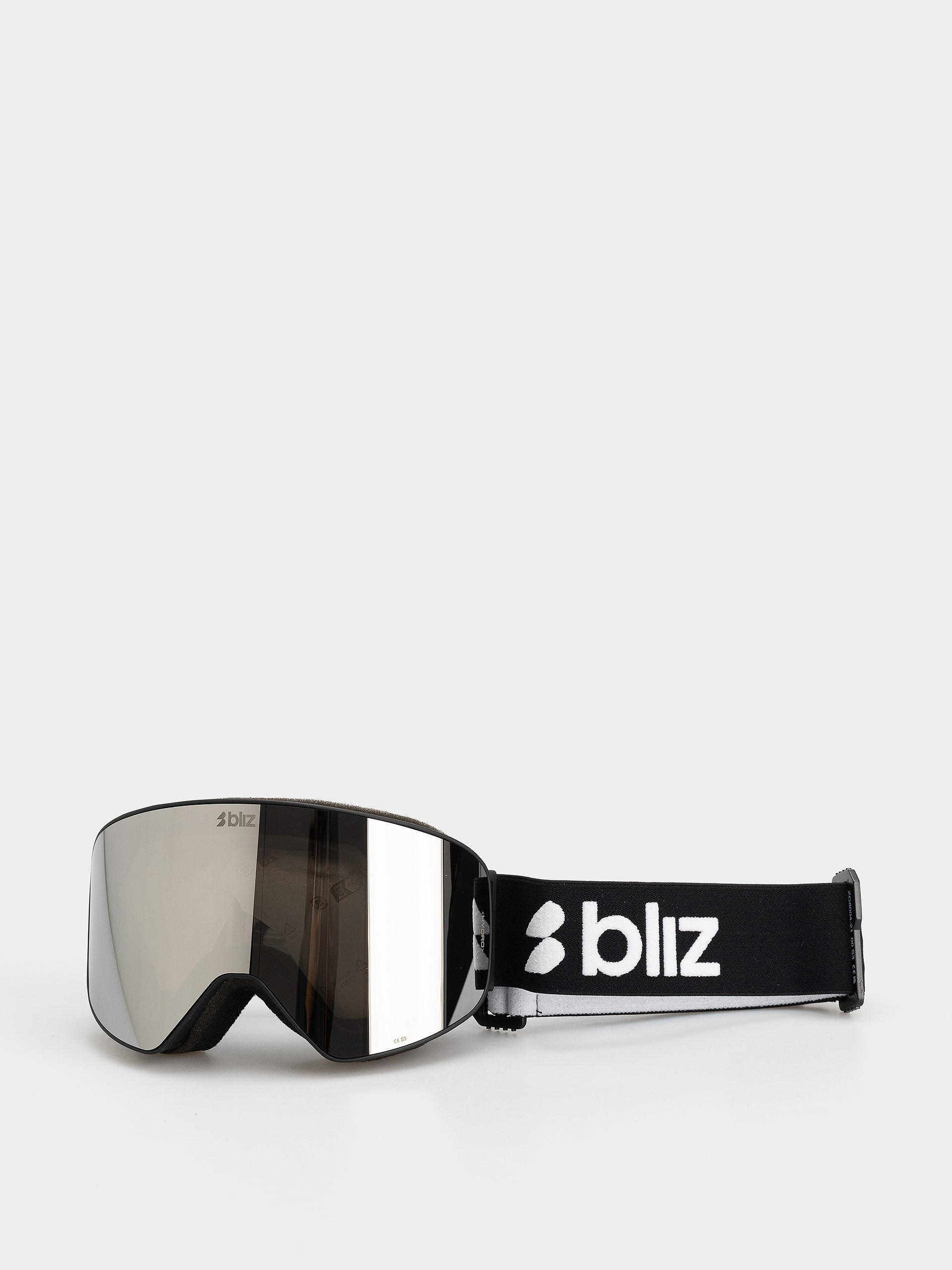 Brýle na snowboard Bliz Flow (matte black/smoke silver mirror)