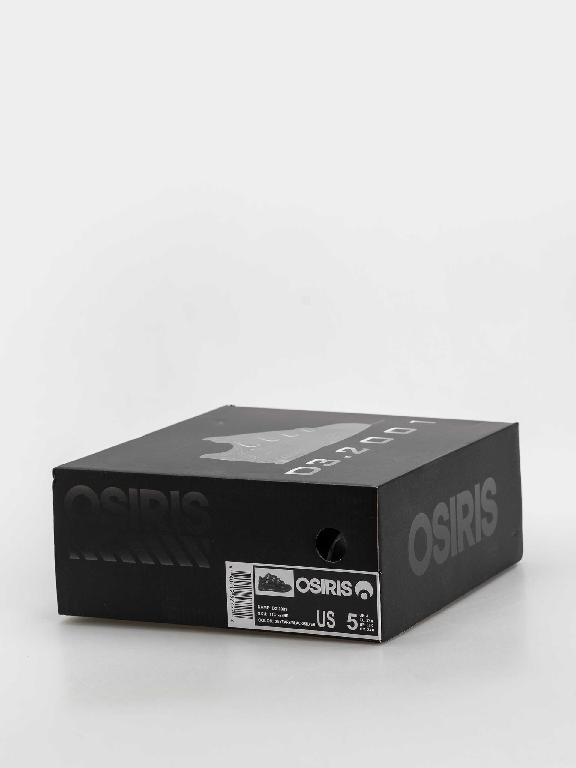 Boty Osiris D3 2001 (25 years/black/silver)