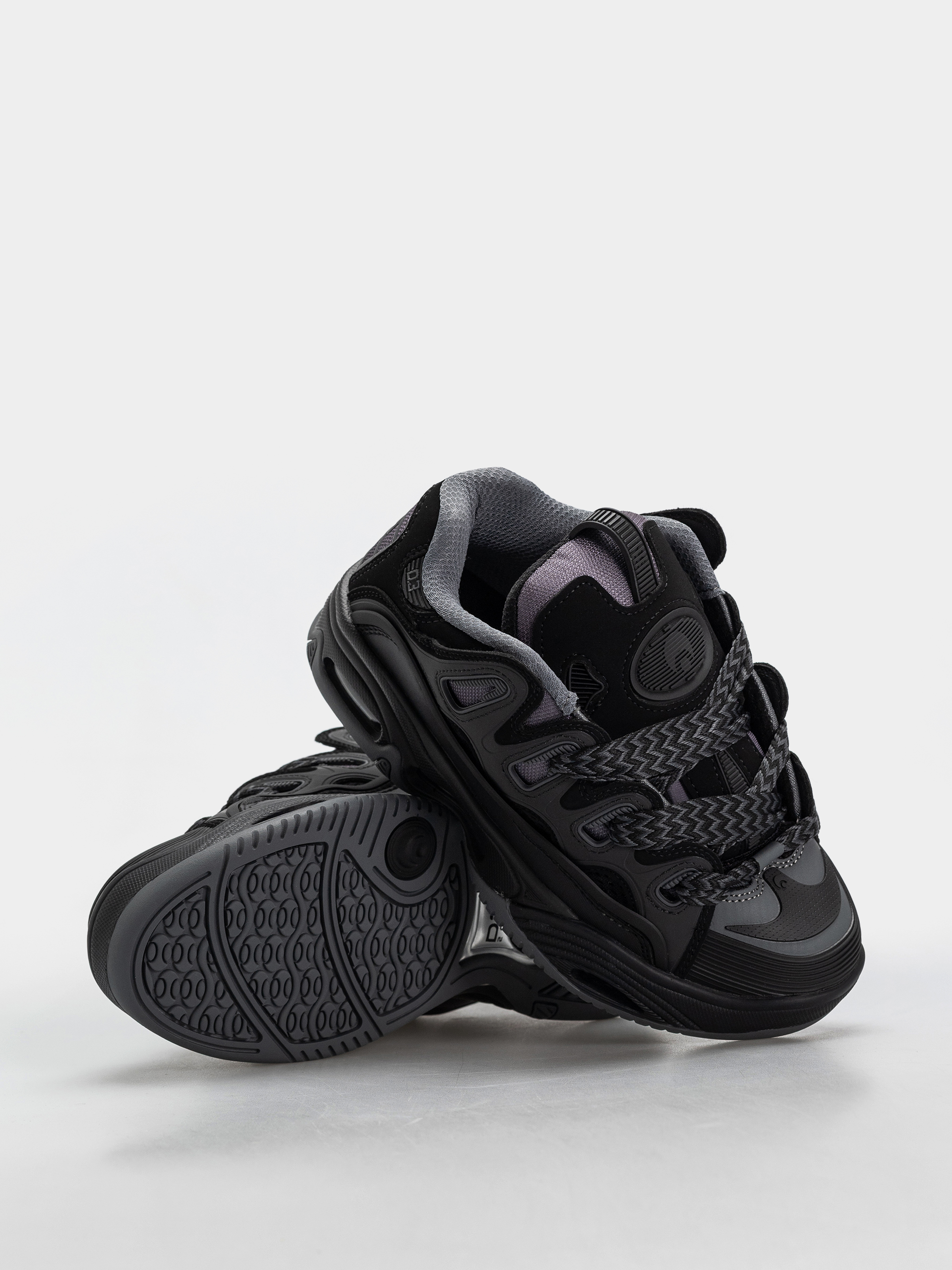 Boty Osiris D3 2001 (black/charcoal/zigzag)