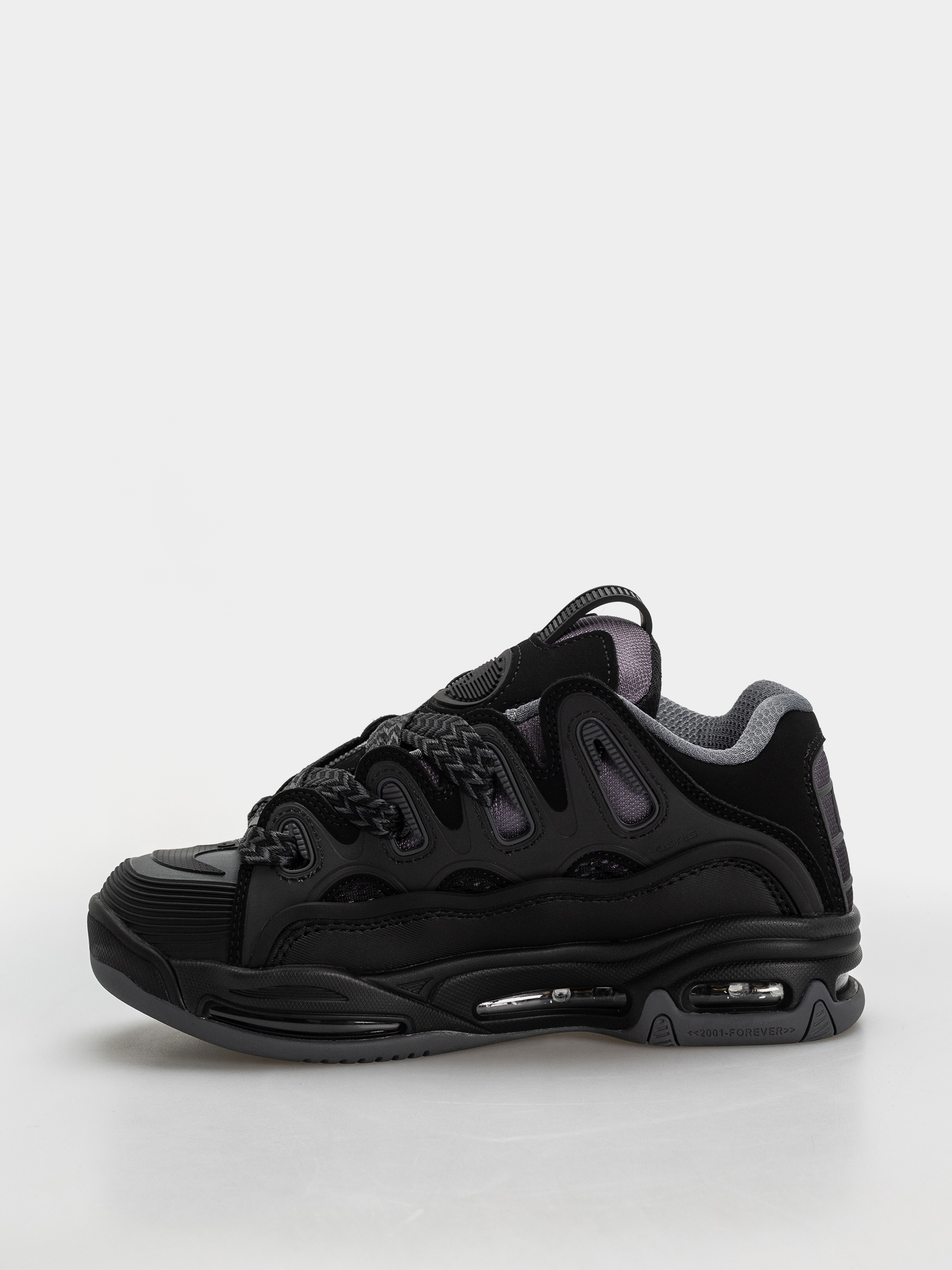Boty Osiris D3 2001 (black/charcoal/zigzag)