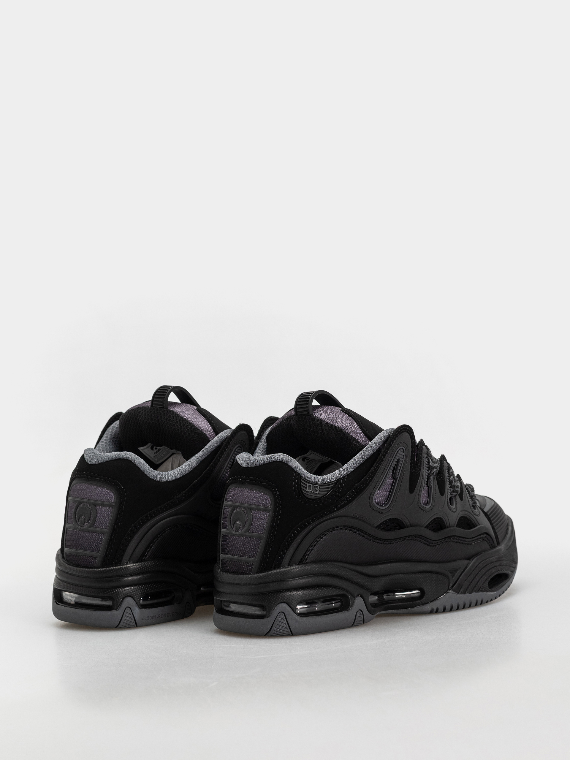 Boty Osiris D3 2001 (black/charcoal/zigzag)
