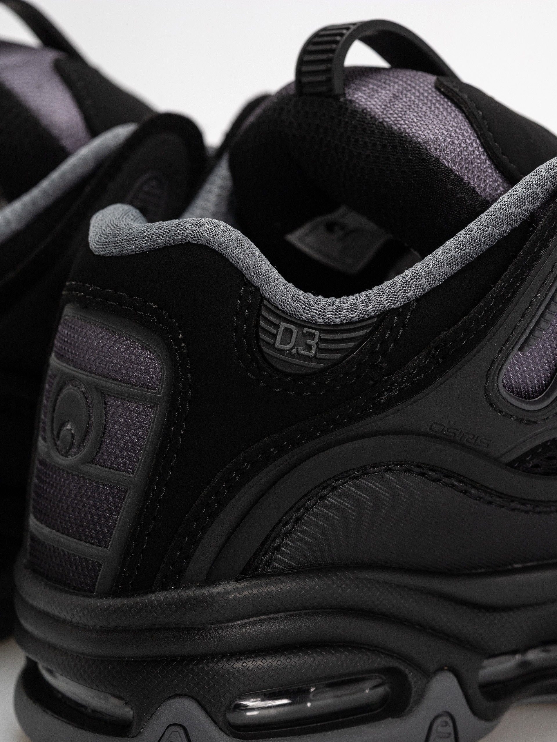 Boty Osiris D3 2001 (black/charcoal/zigzag)