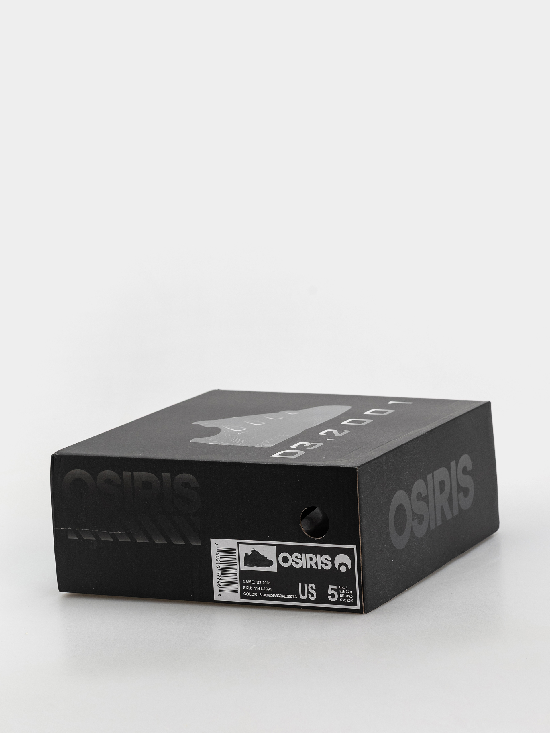 Boty Osiris D3 2001 (black/charcoal/zigzag)
