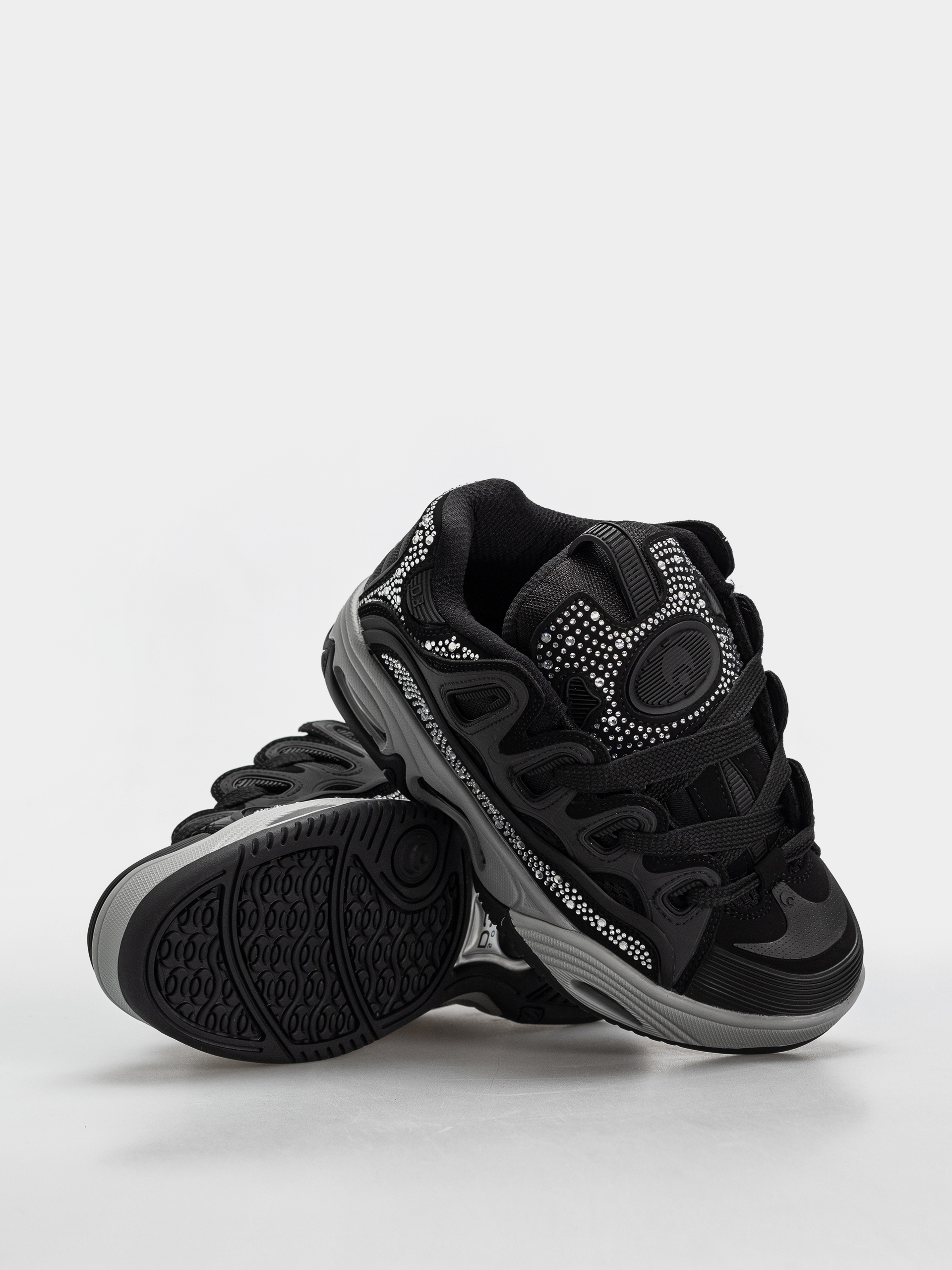 Boty Osiris D3 2001 (black/grey/diamond)