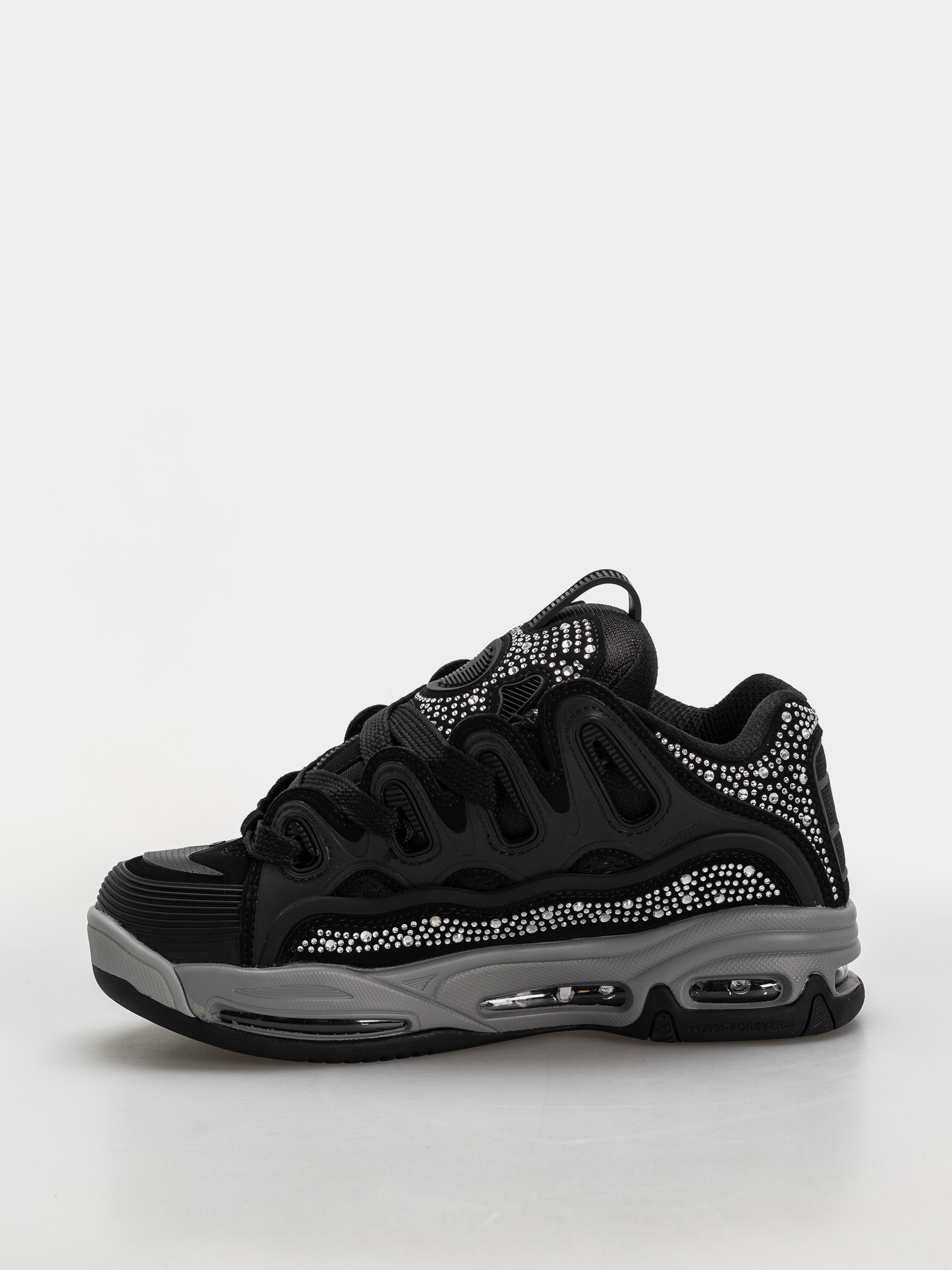 Boty Osiris D3 2001 (black/grey/diamond)
