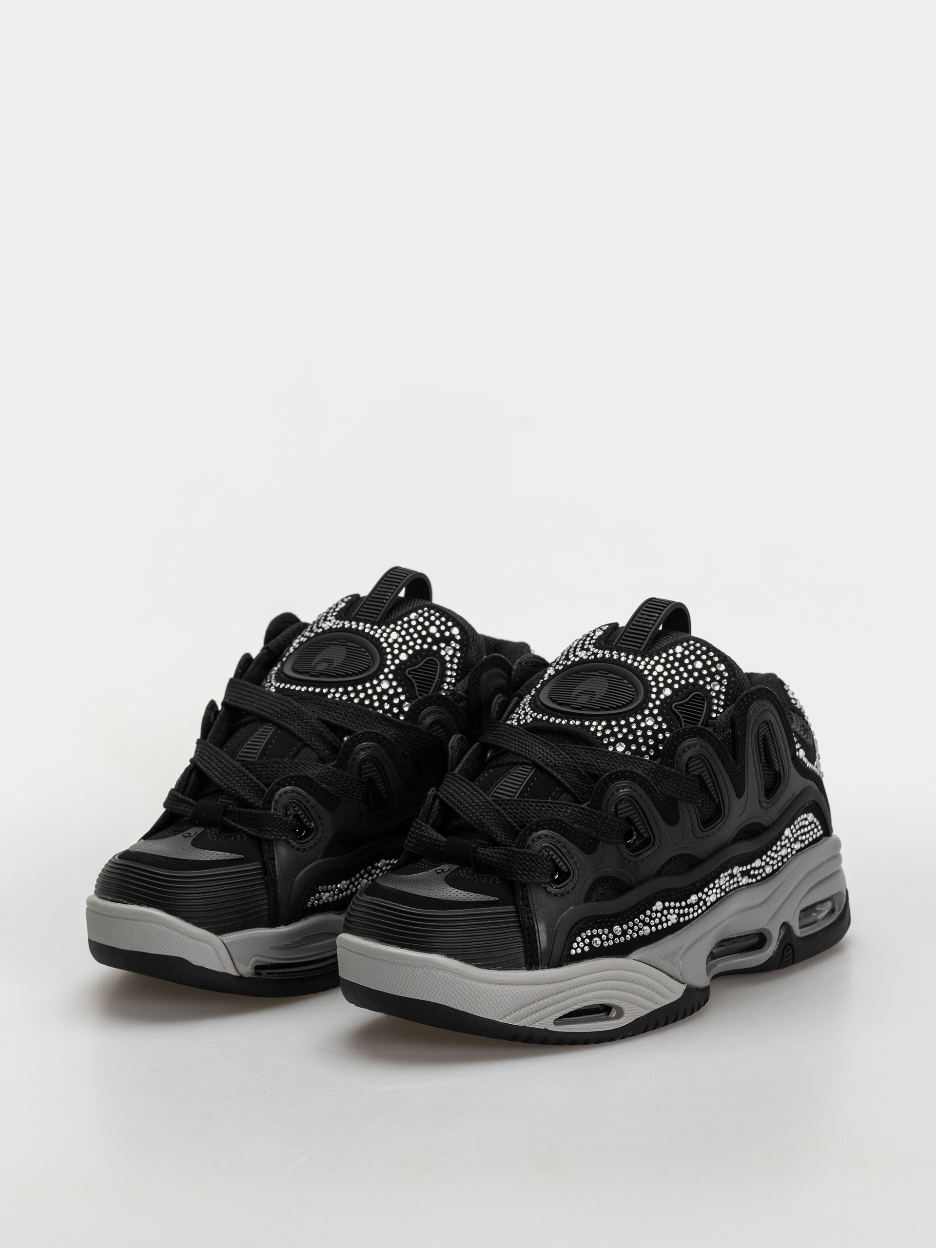 Boty Osiris D3 2001 (black/grey/diamond)