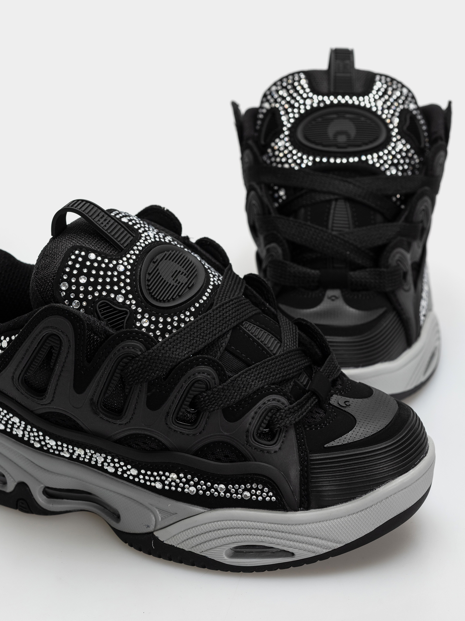 Boty Osiris D3 2001 (black/grey/diamond)