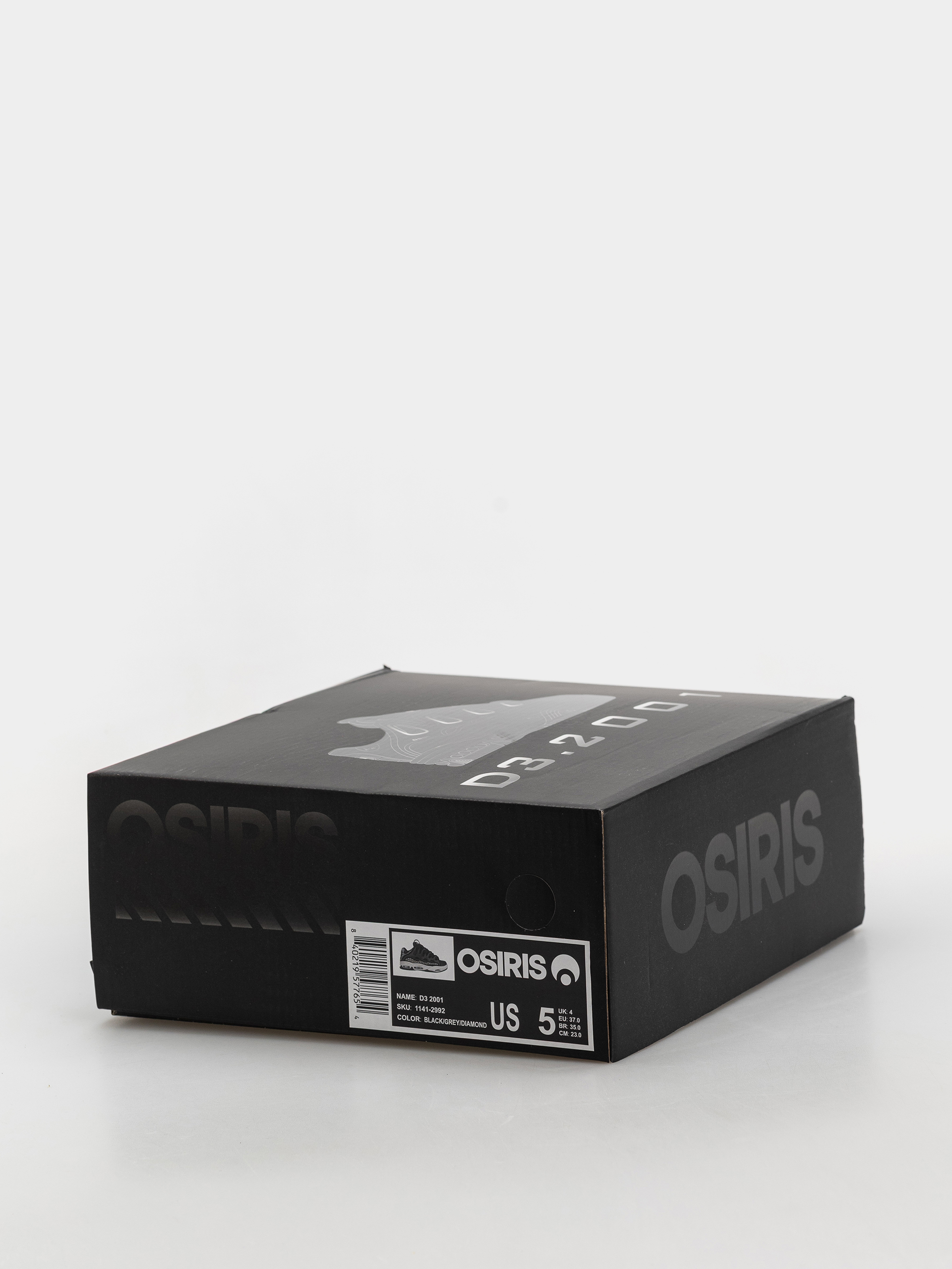 Boty Osiris D3 2001 (black/grey/diamond)