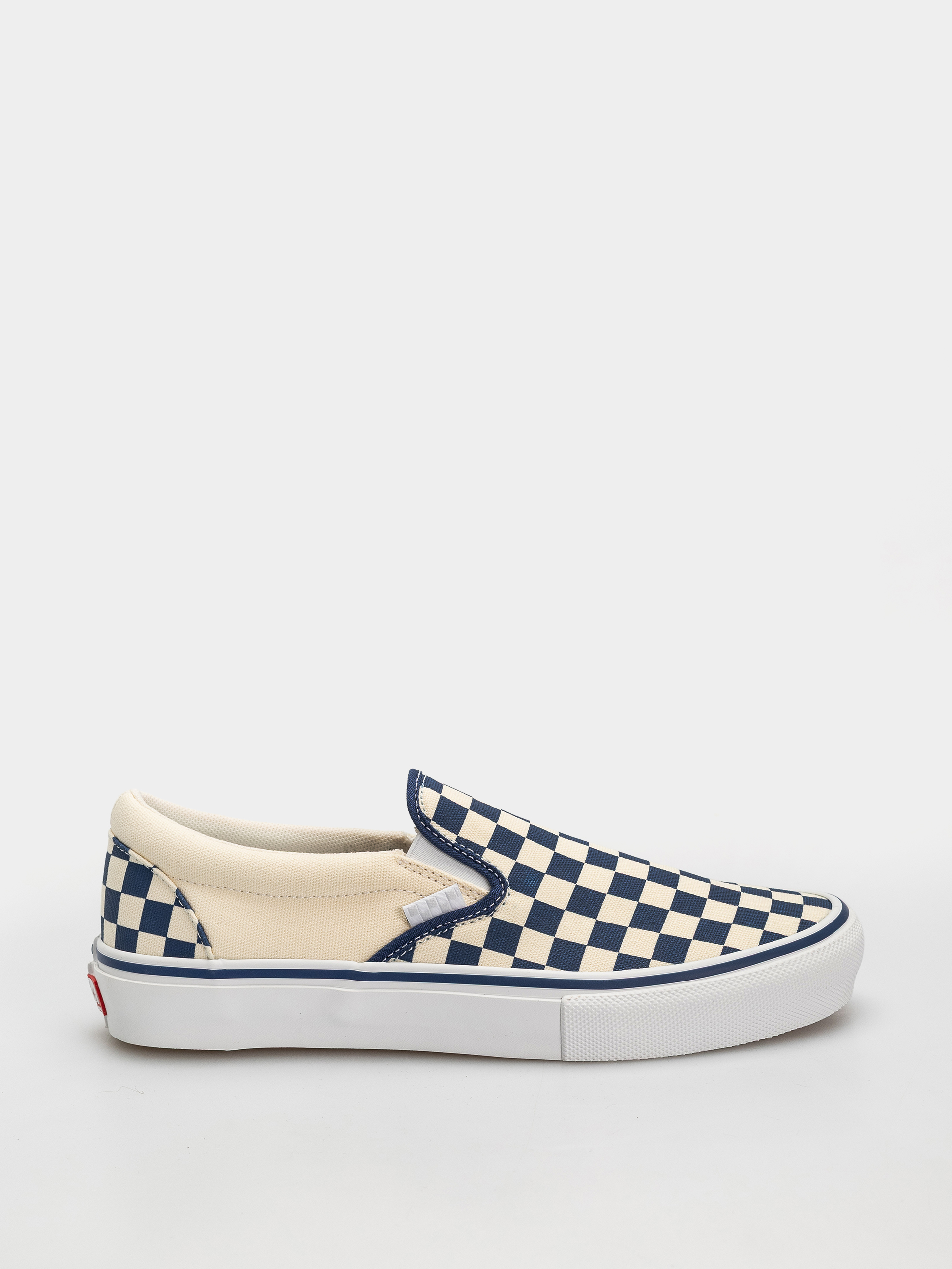 Boty Vans Skate Slip On (blue checkerboard)