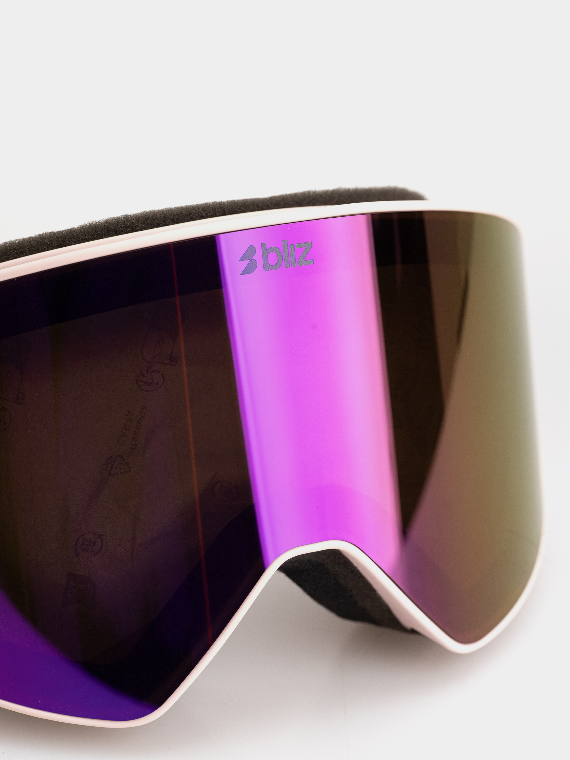 Brýle na snowboard Bliz Flow (matte pink/brown w pink multi)