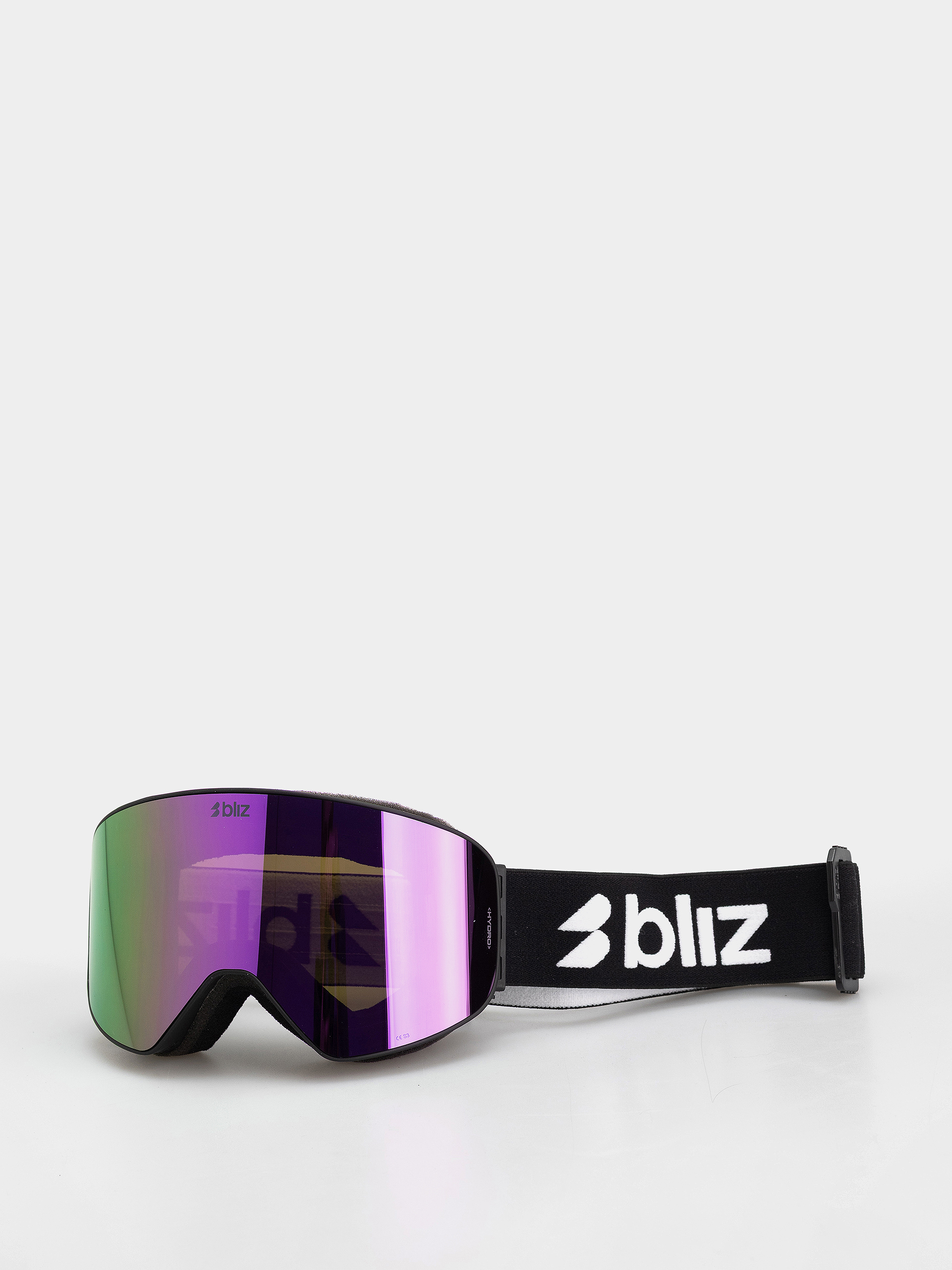 Bru00fdle na snowboard Bliz Flow (matte black/brown w purple multi)