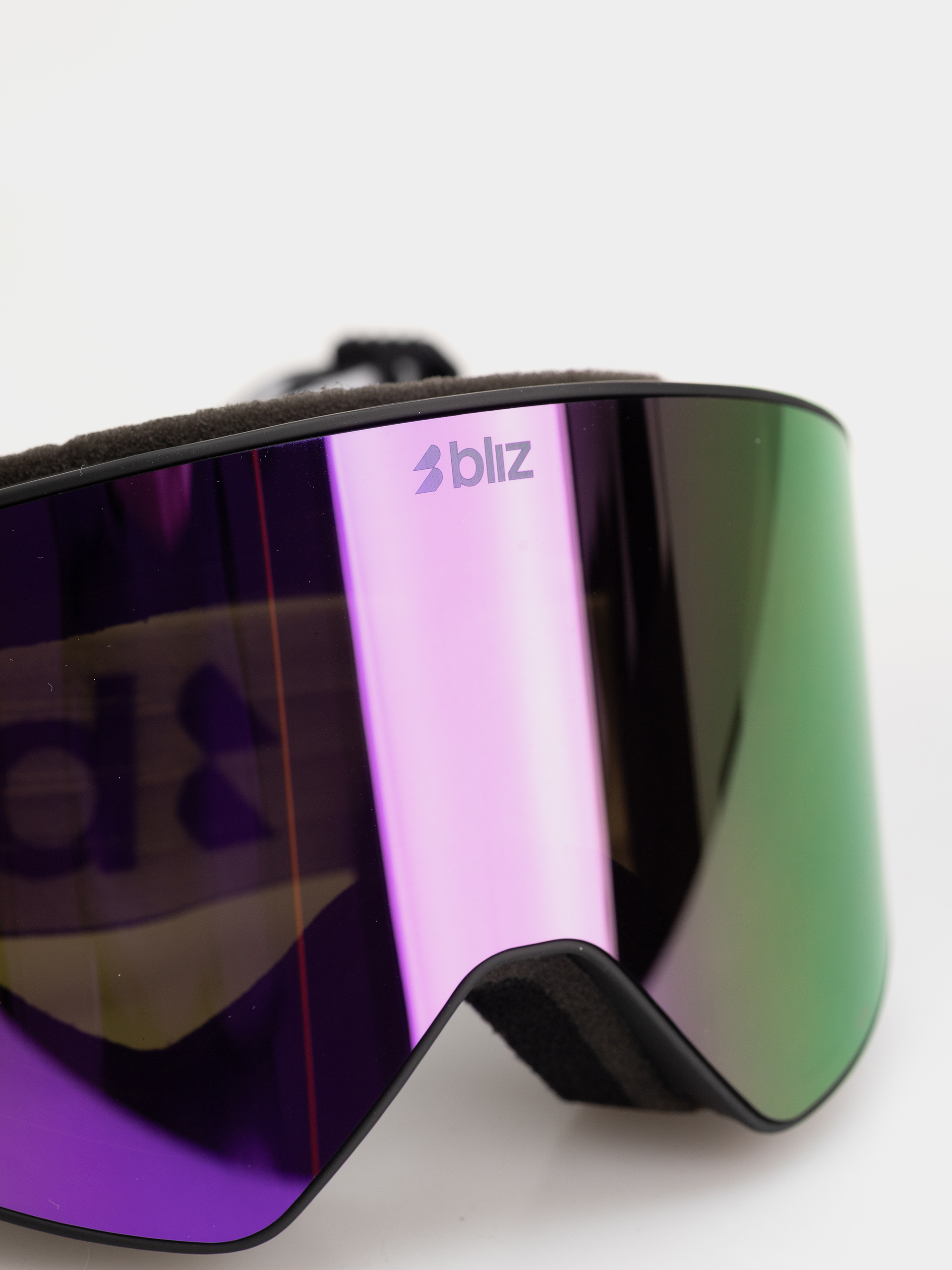 Brýle na snowboard Bliz Flow (matte black/brown w purple multi)