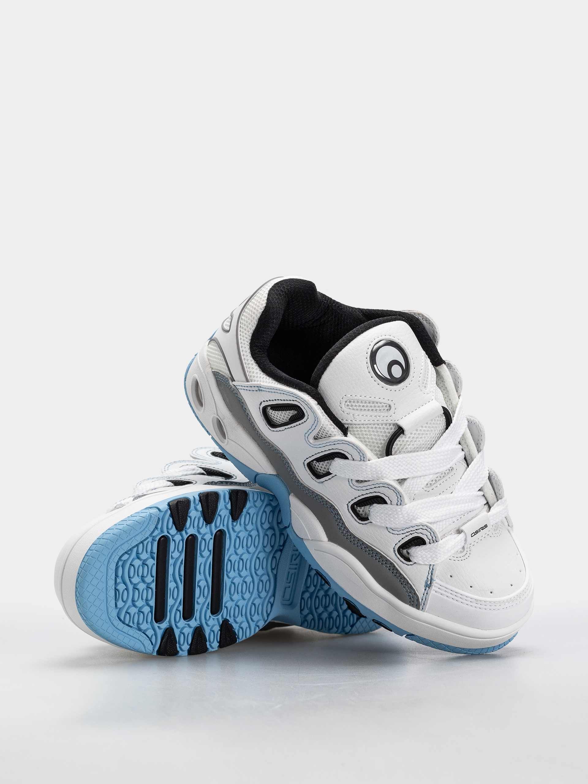Boty Osiris D3 OG (white/grey/baby blue)
