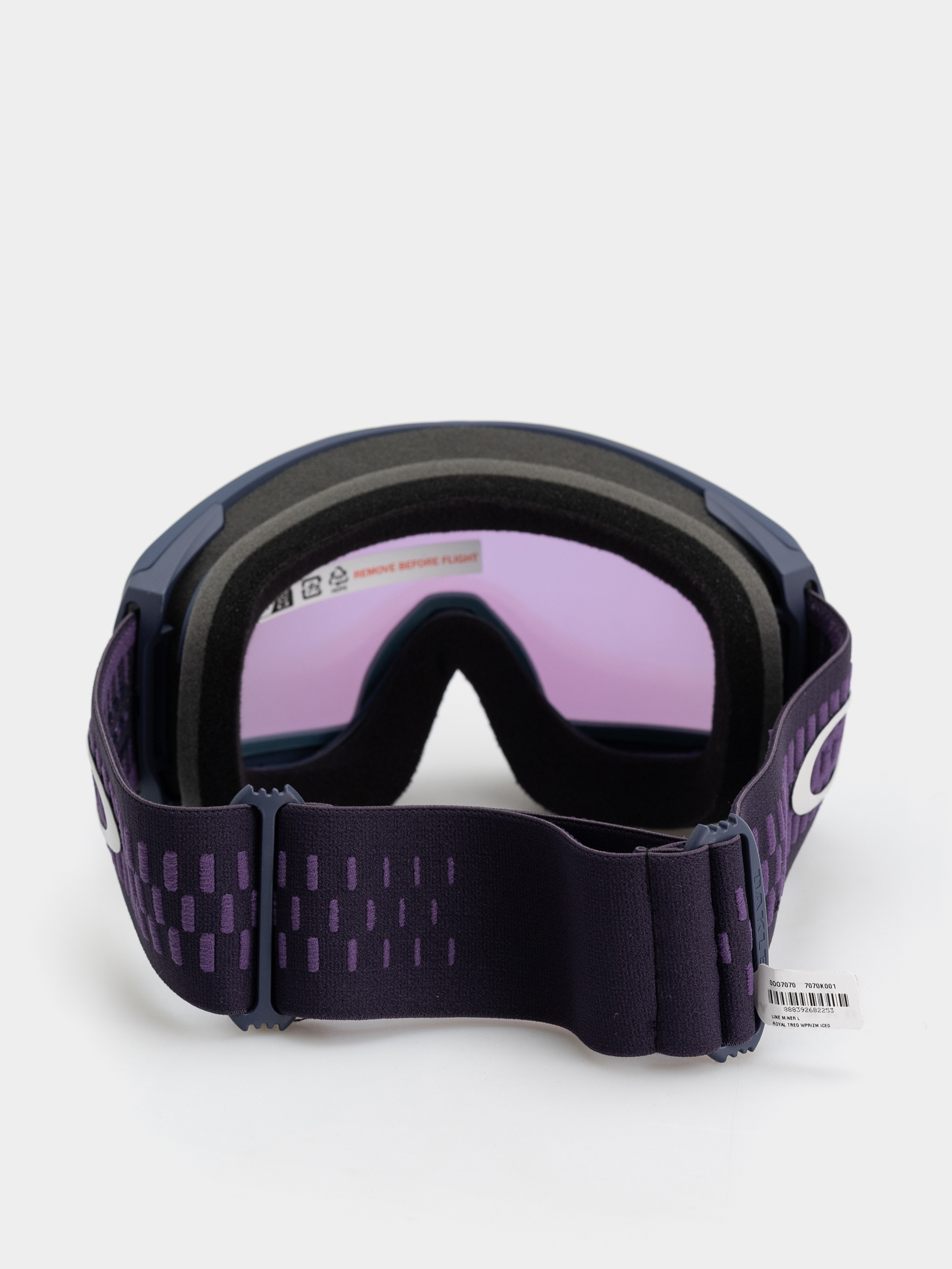 Brýle na snowboard Oakley Line Miner L (amethyst black/prizm snow iced iridium)