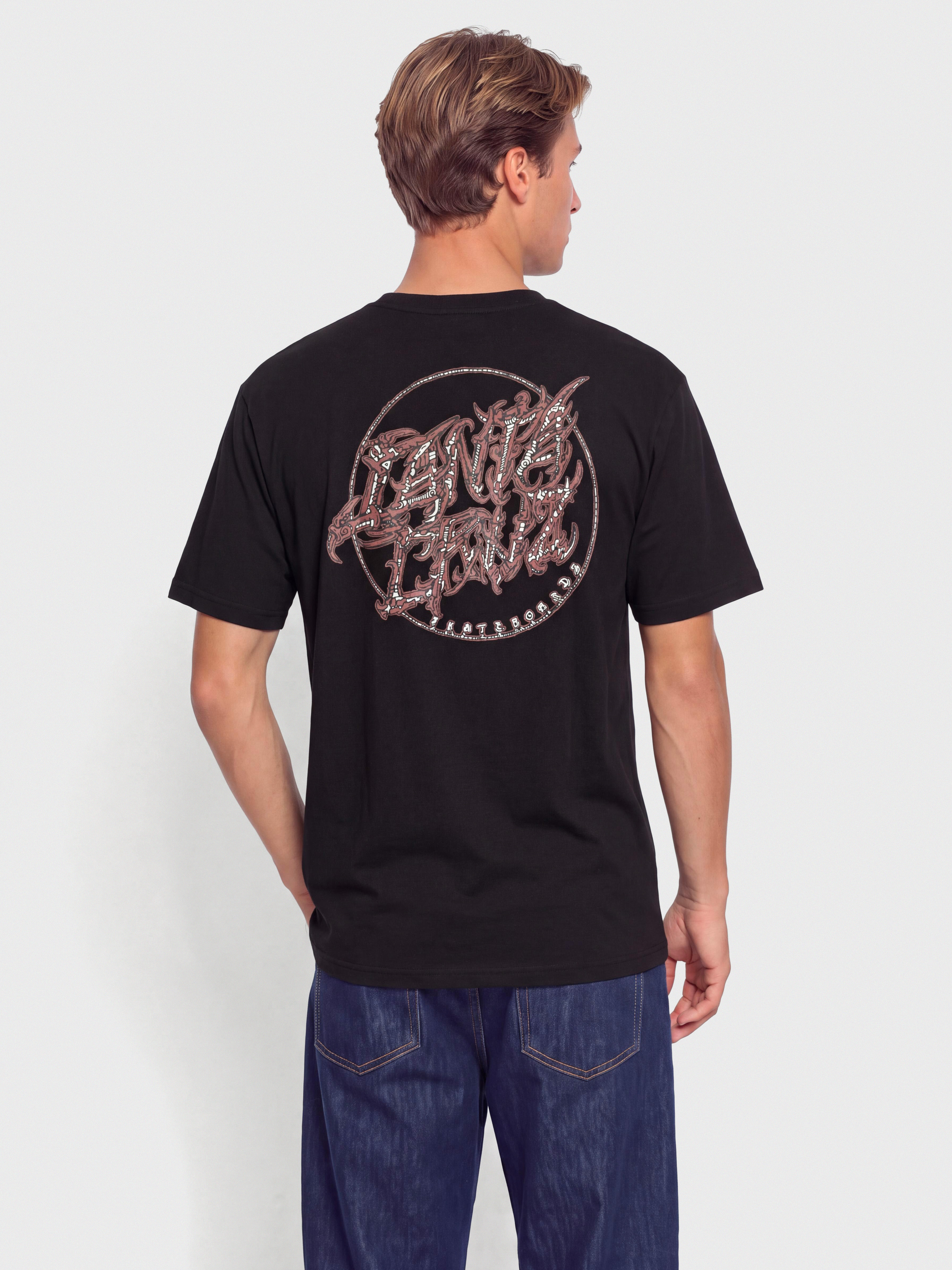 Tričko Santa Cruz Scourge Dot (black)