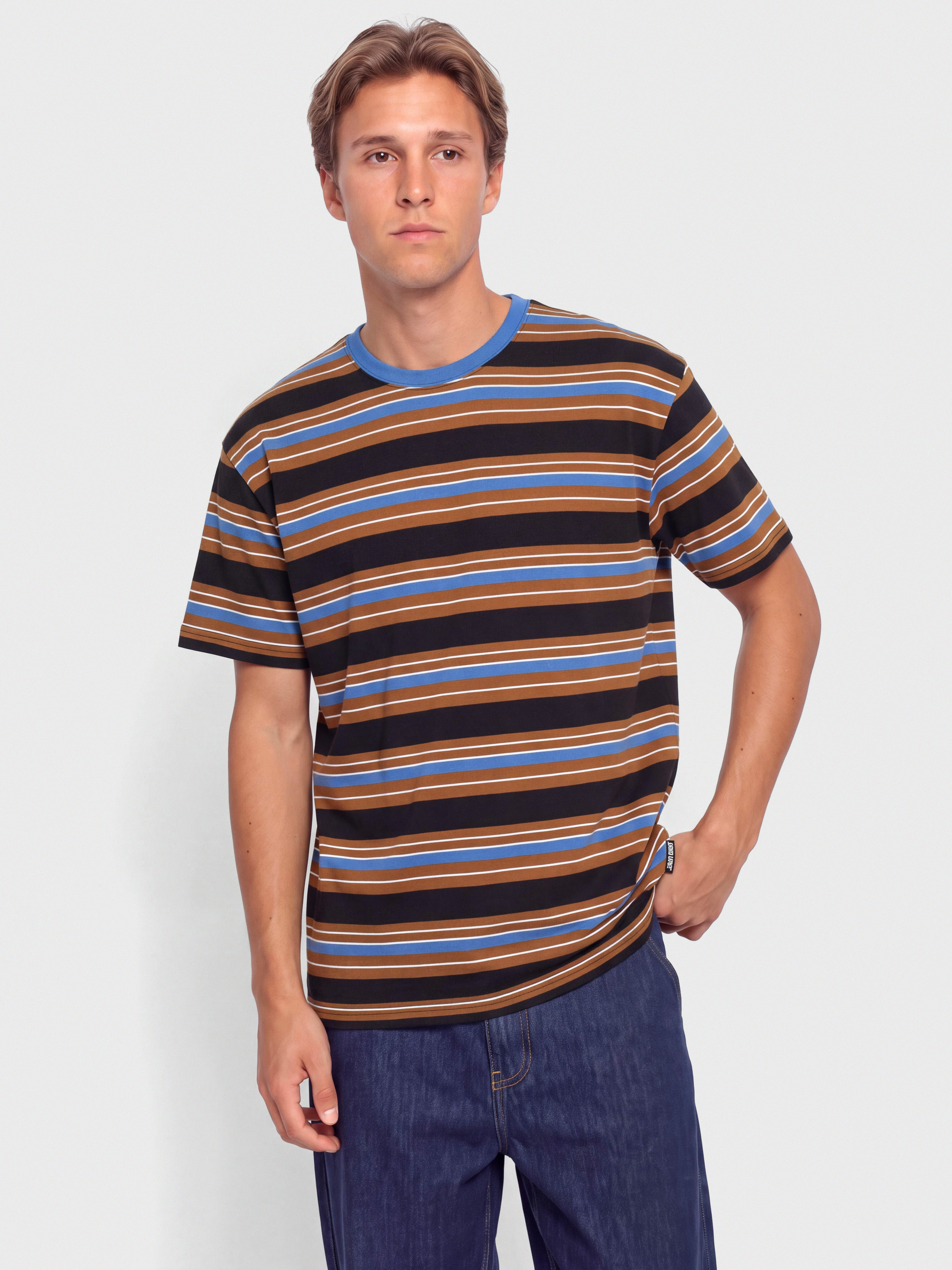 Tričko Santa Cruz Derby (sapphire stripe)
