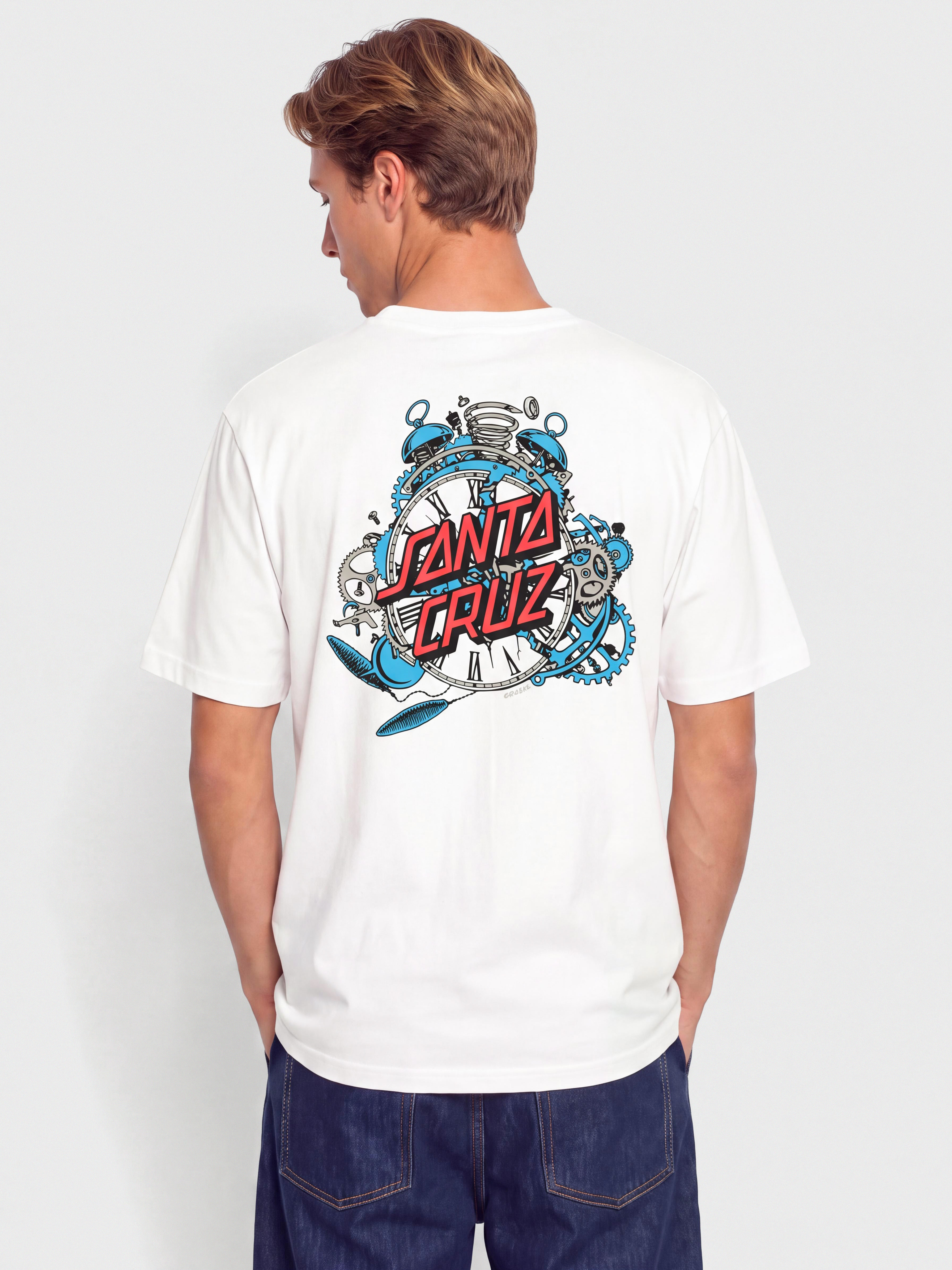 Tričko Santa Cruz Grabke Exploding Dot (white)