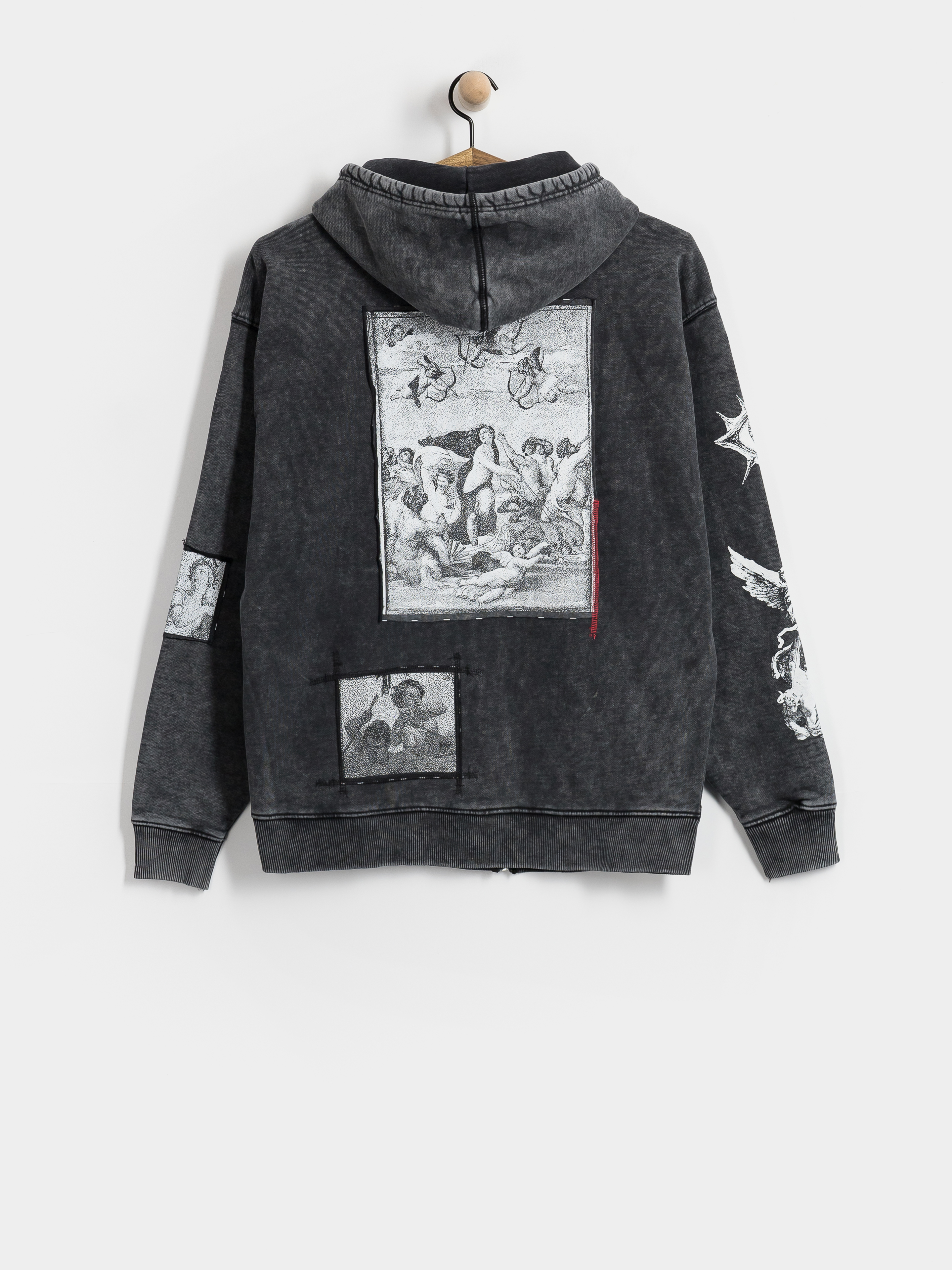 Mikina s kapucí Primitive Century HD (black)