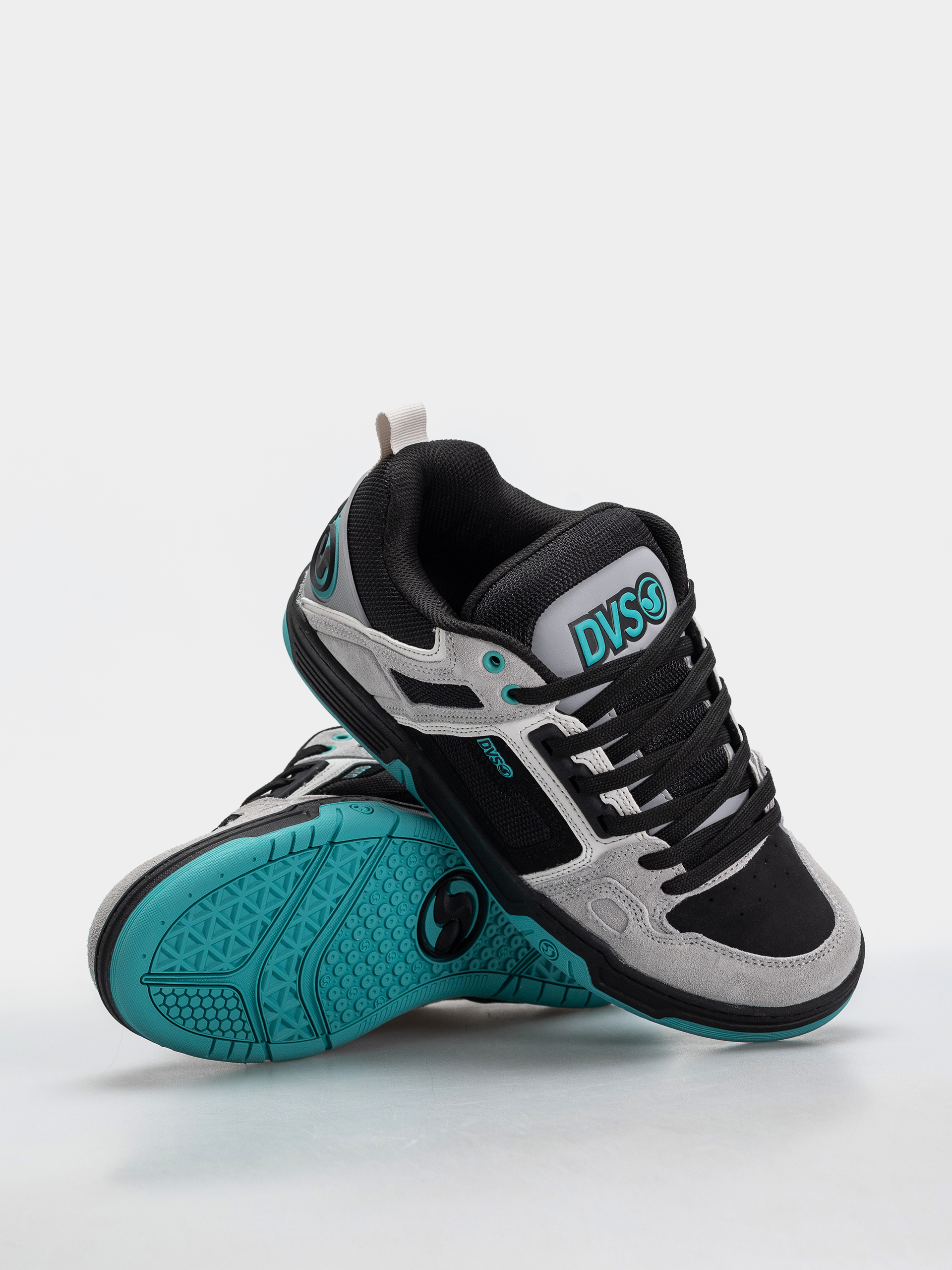 Boty DVS Comanche (grey/black/teal)