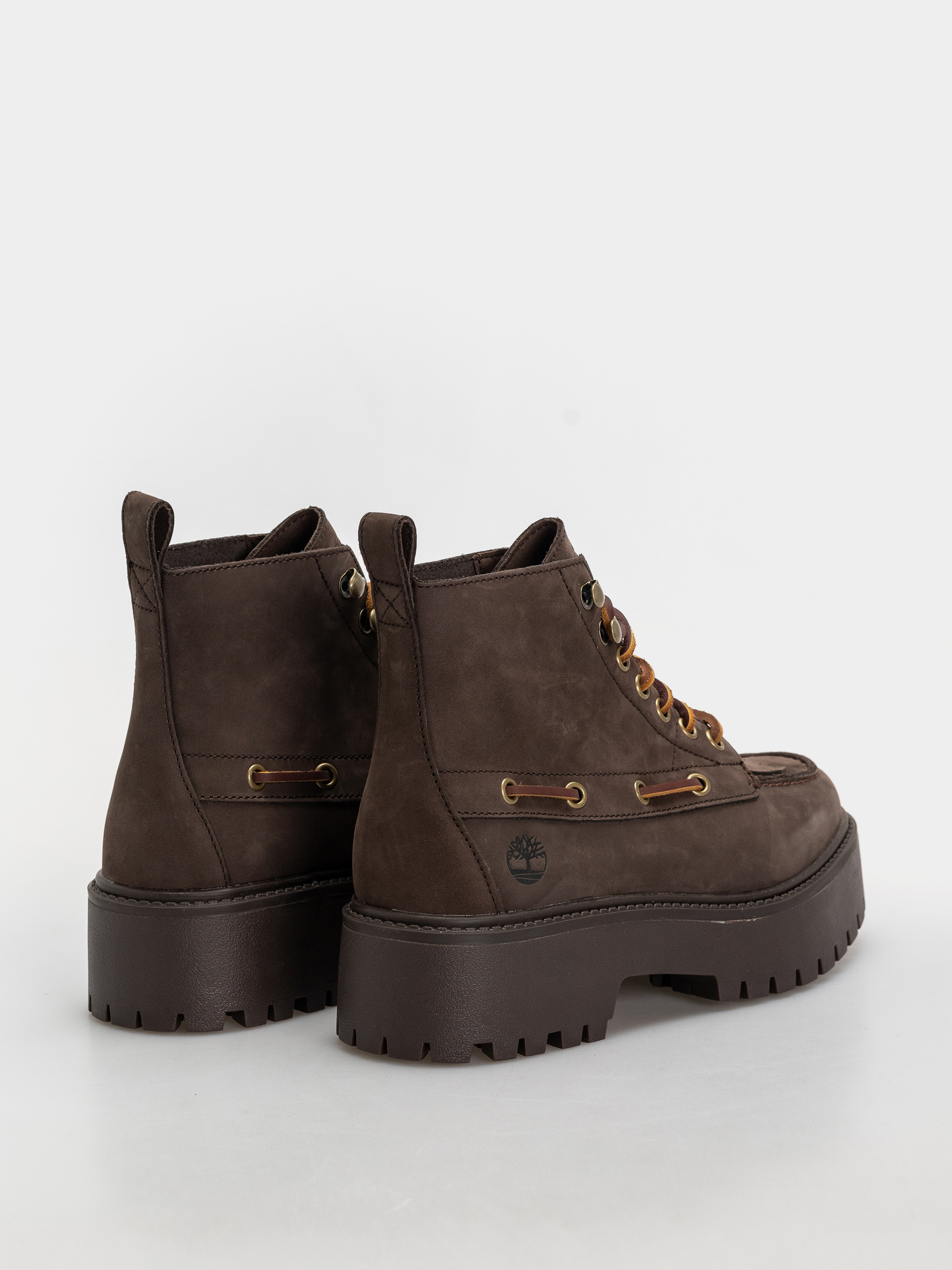 Zimní boty Timberland Stone Street Mid Wmn (dark brown nubuck)
