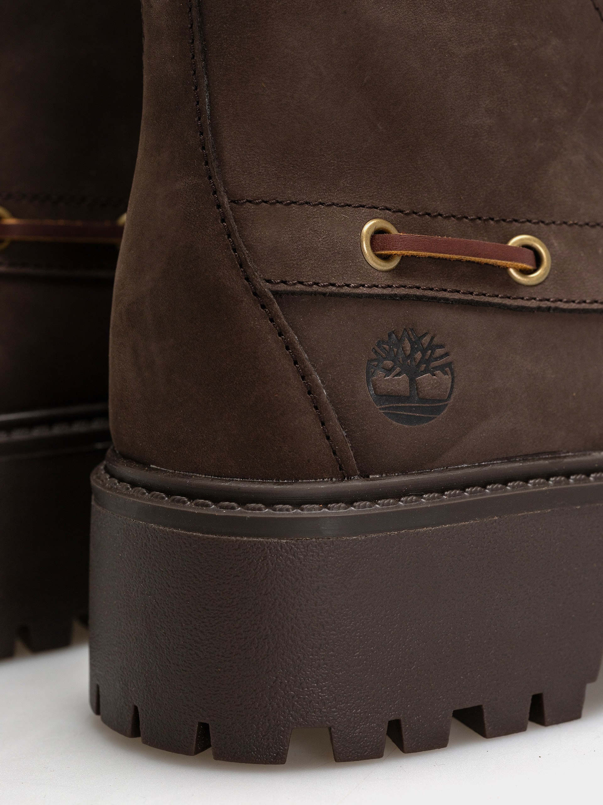Zimní boty Timberland Stone Street Mid Wmn (dark brown nubuck)