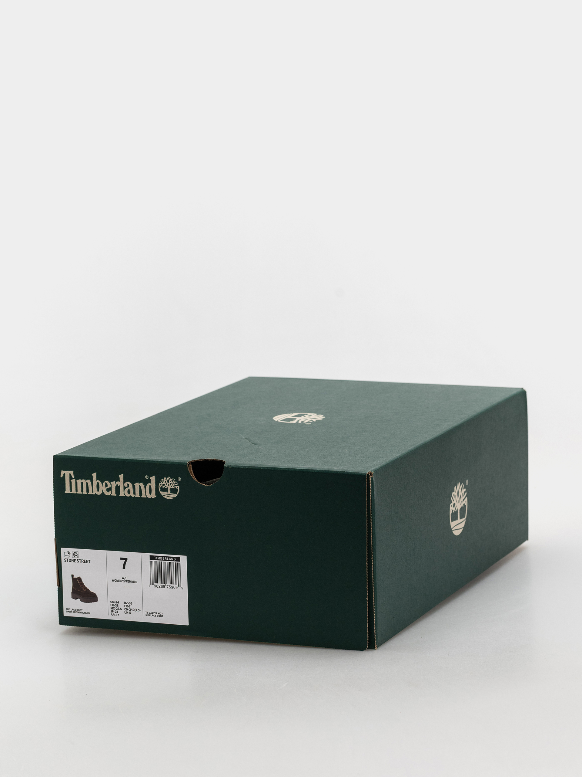 Zimní boty Timberland Stone Street Mid Wmn (dark brown nubuck)