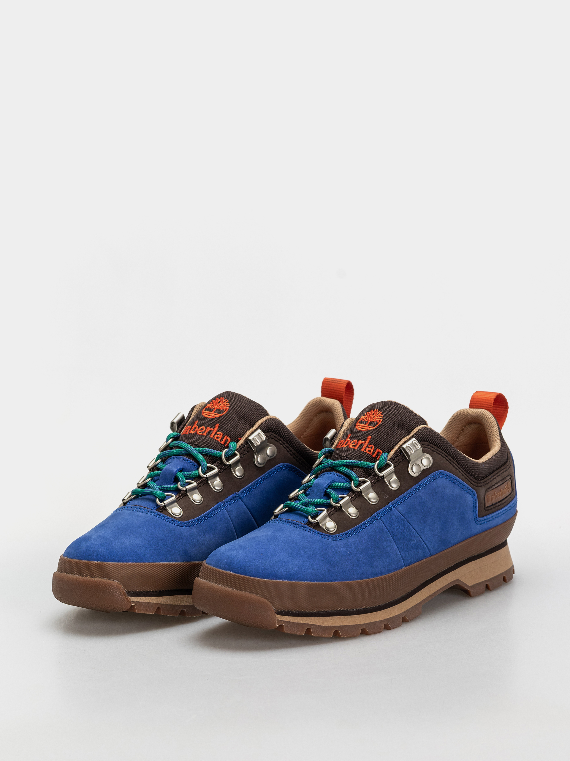 Zimní boty Timberland Euro Hiker Low Lace (bright blue nubuck)