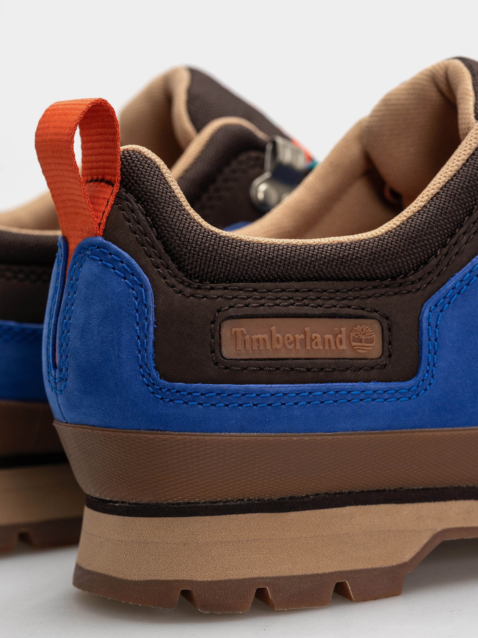 Zimní boty Timberland Euro Hiker Low Lace (bright blue nubuck)